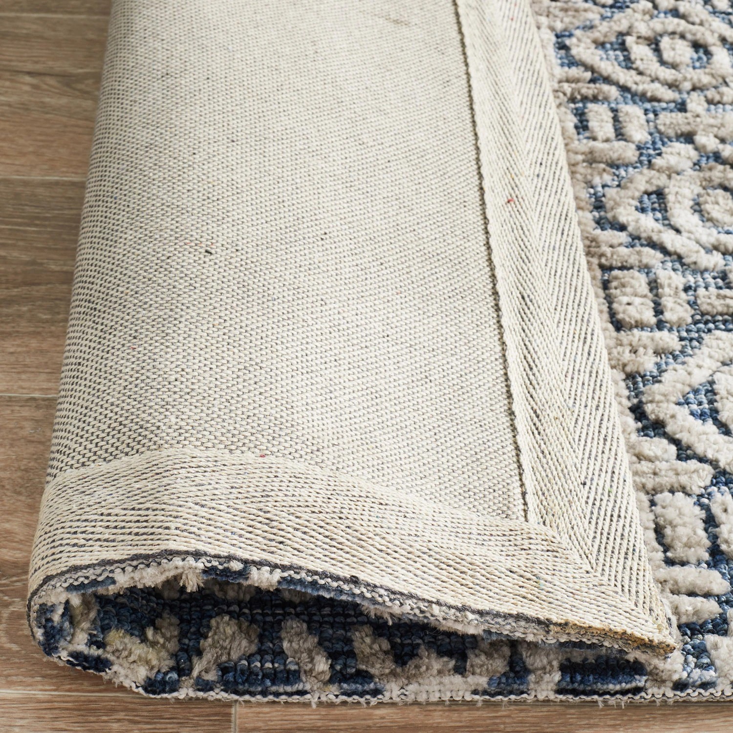 7 Common Ground Rugs Klara 361 225x155cm - Medium Hand Loomed Floor Rug - Blue, 7 of 7