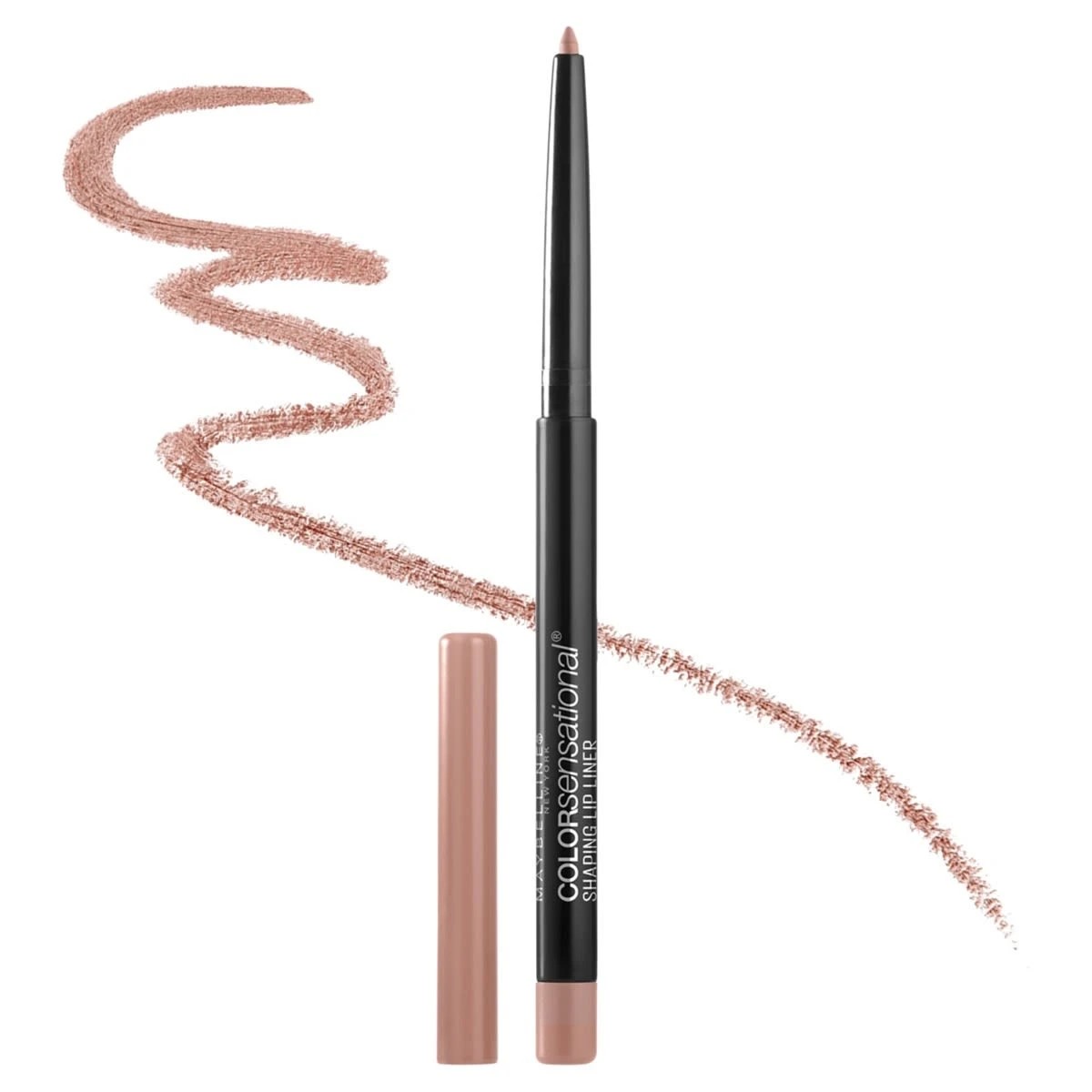 3 Maybelline Color Sensational Shaping Lip Liner Retractable Pencil - Nude Whisper 105, 3 of 4