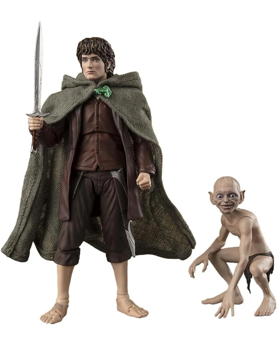 Tamashii Nations S.H. Figuarts The Lord of the Rings Frodo and Gollum ...