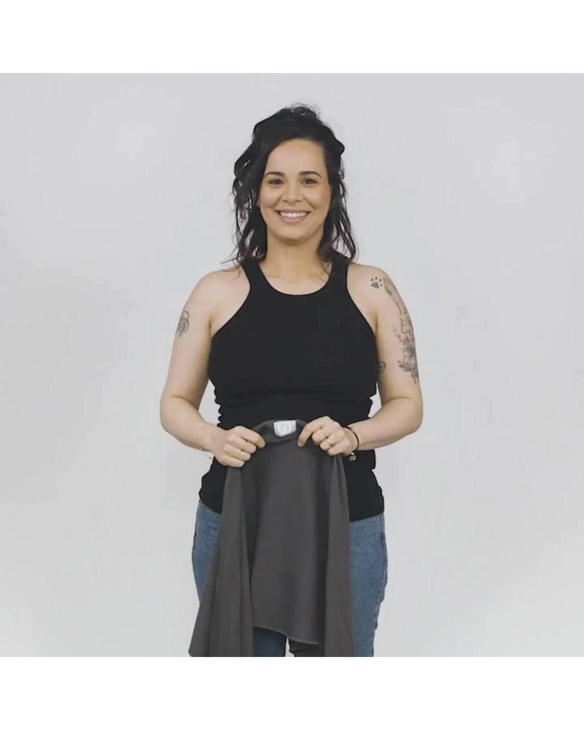 5 Gaia Baby Stretchy Baby Wrap - Nutmeg, 5 of 5