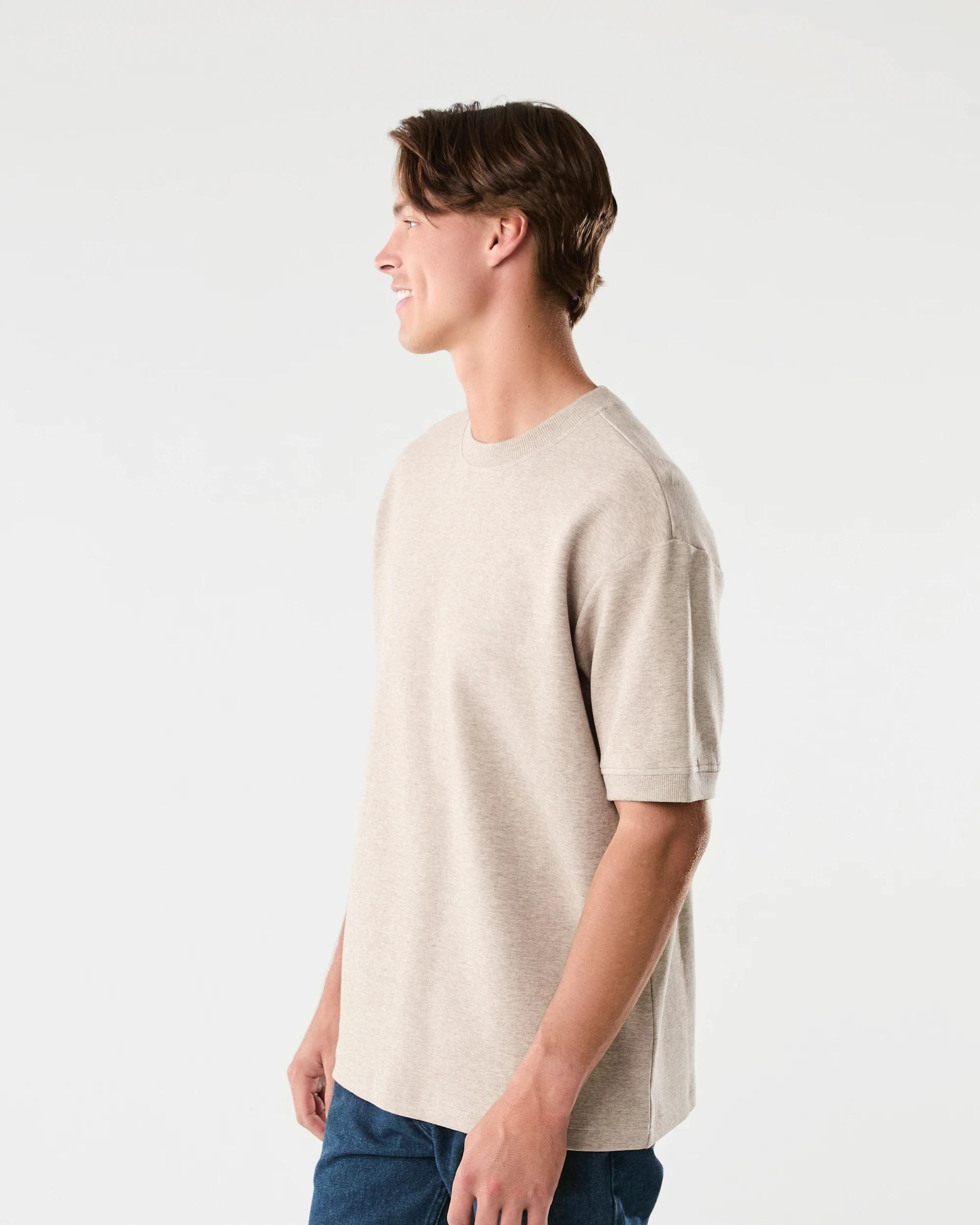 2 Oversized Interlock T-shirt Brn Marle, 2 of 6