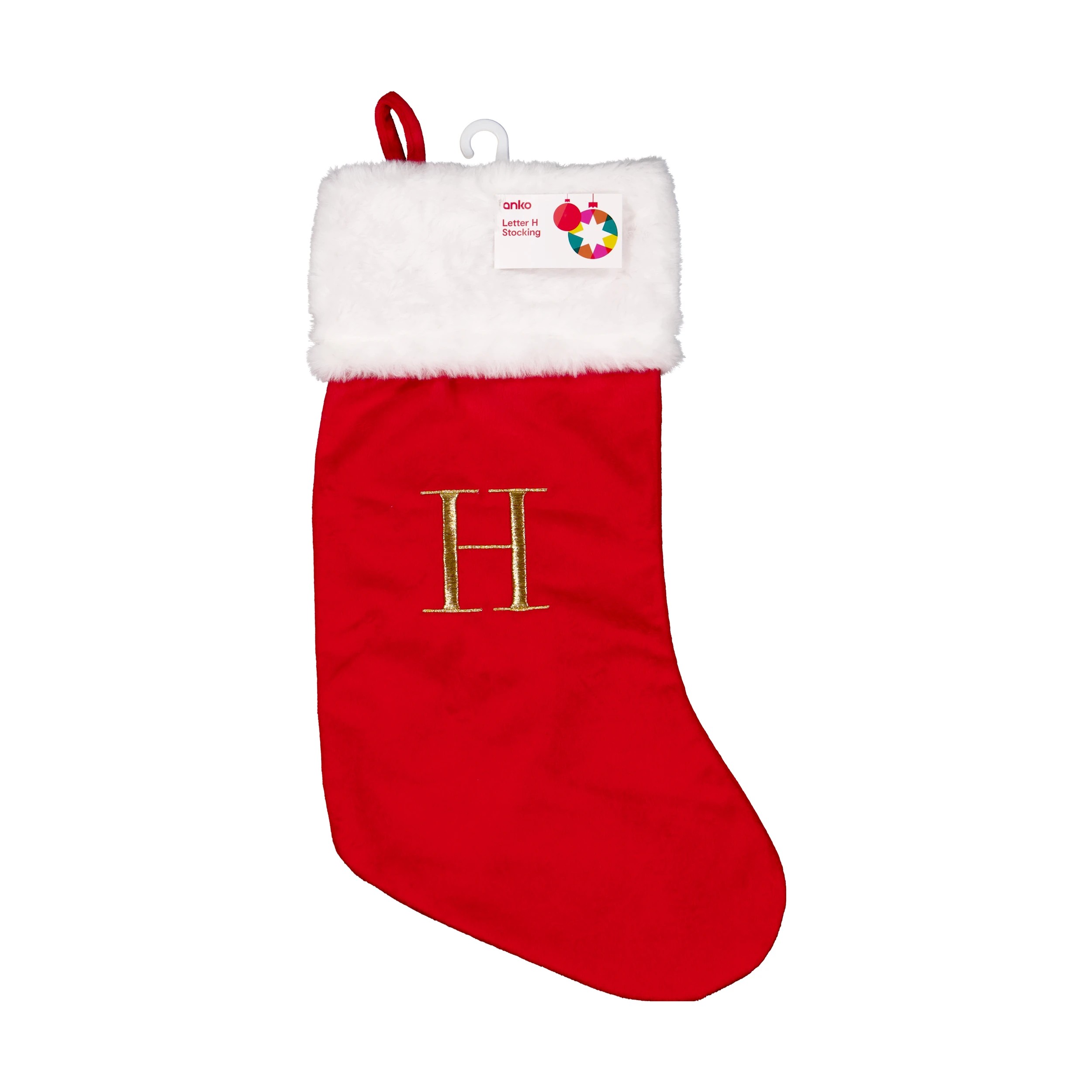 4 Letter H Stocking, 4 of 4