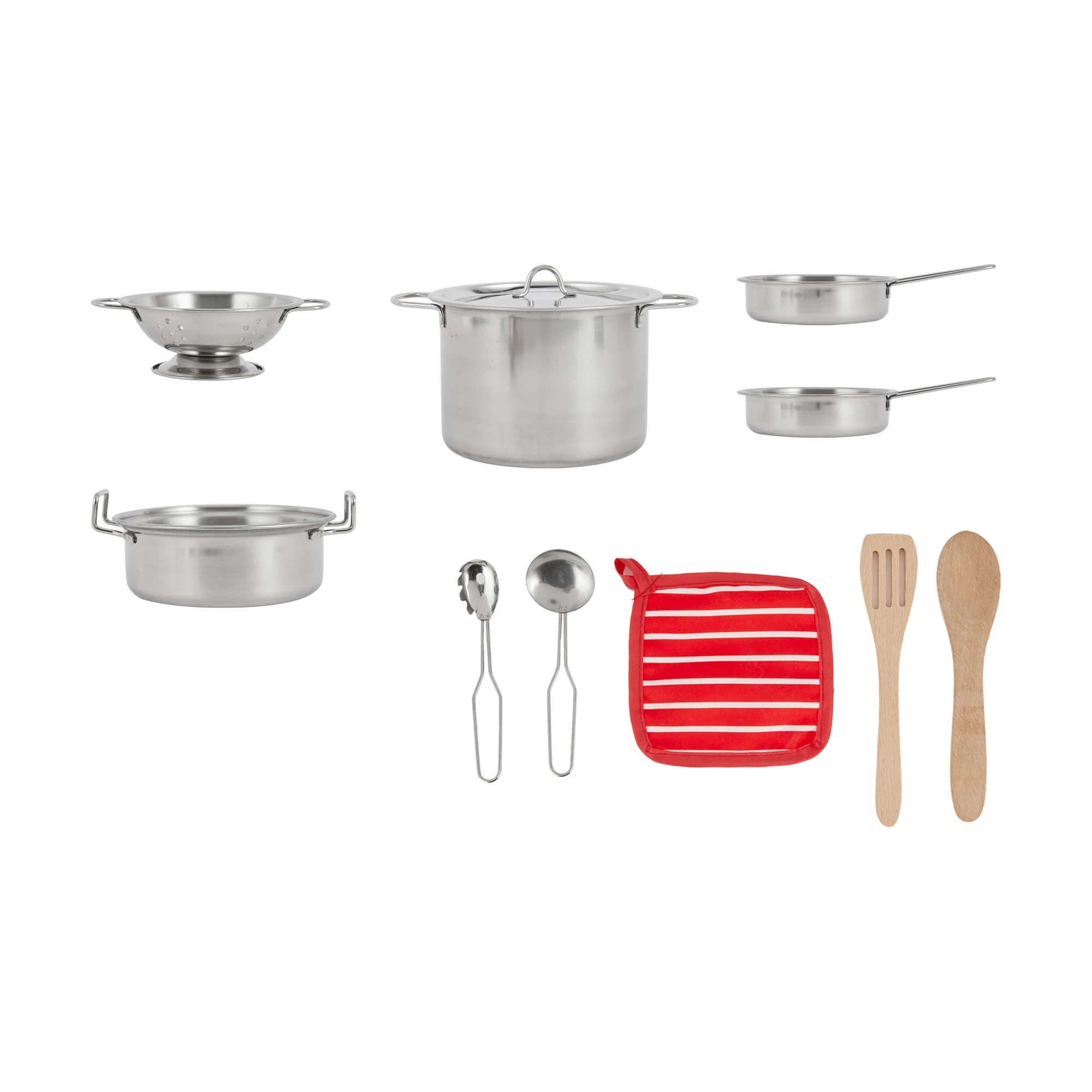 2 11 Piece Metal Cookware Playset, 2 of 8