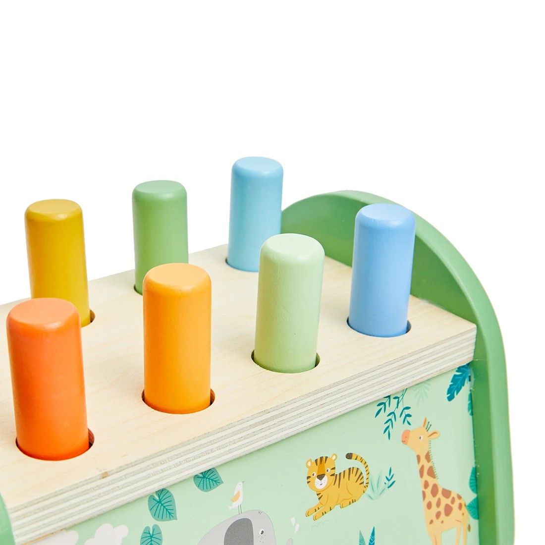 5 Wooden Jungle Pound Bench, 5 of 7