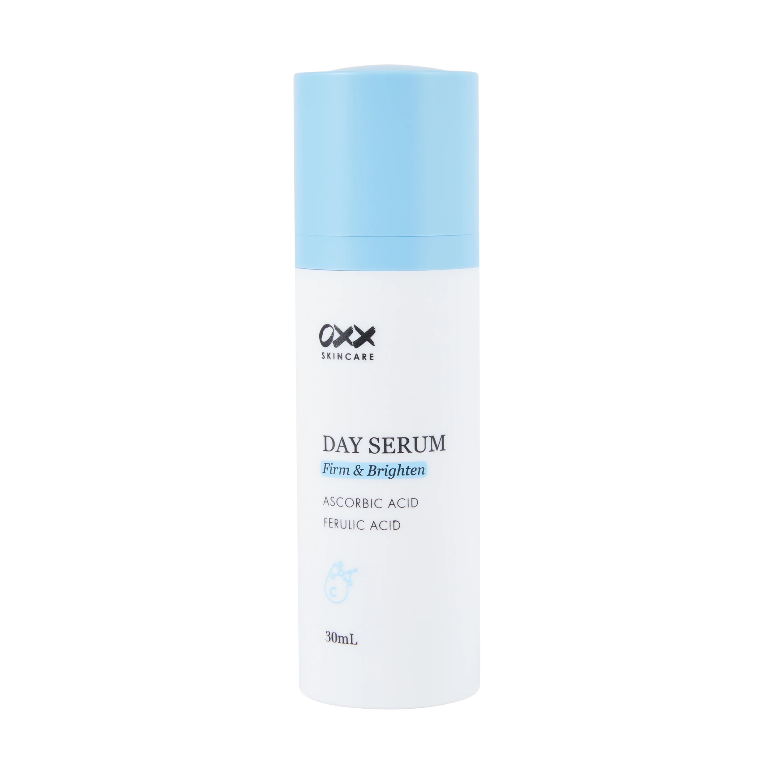 1 OXX Skincare Firm & Brighten Day Serum 30ml - Ascorbic and Ferulic Acid, 1 of 4