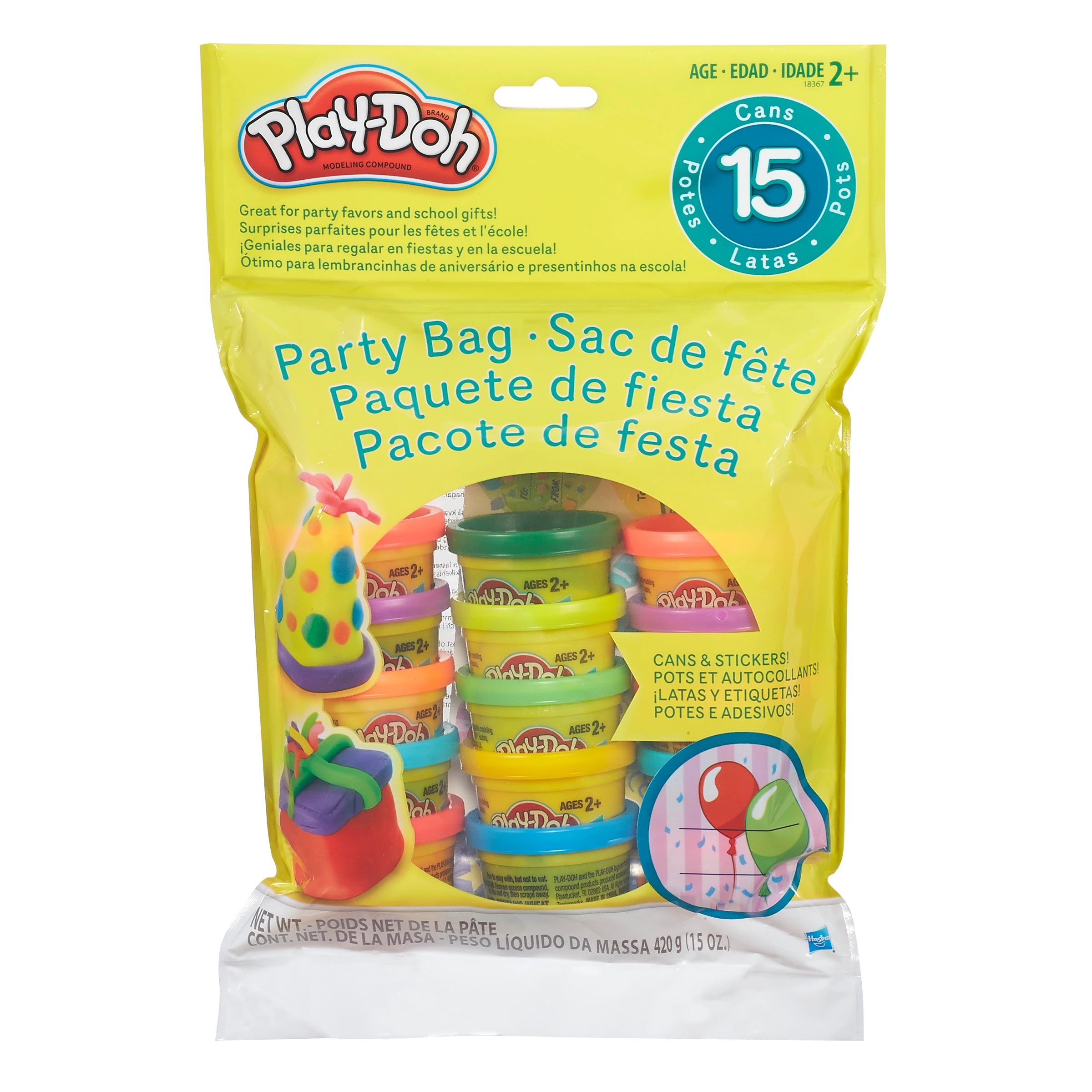1 15 Piece Play-Doh Party Bag, 1 of 2