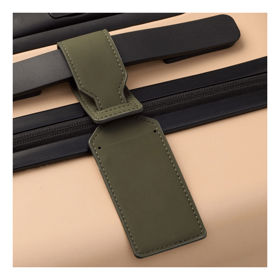 4 Otto On The Go Luggage Tags Green, 4 of 6