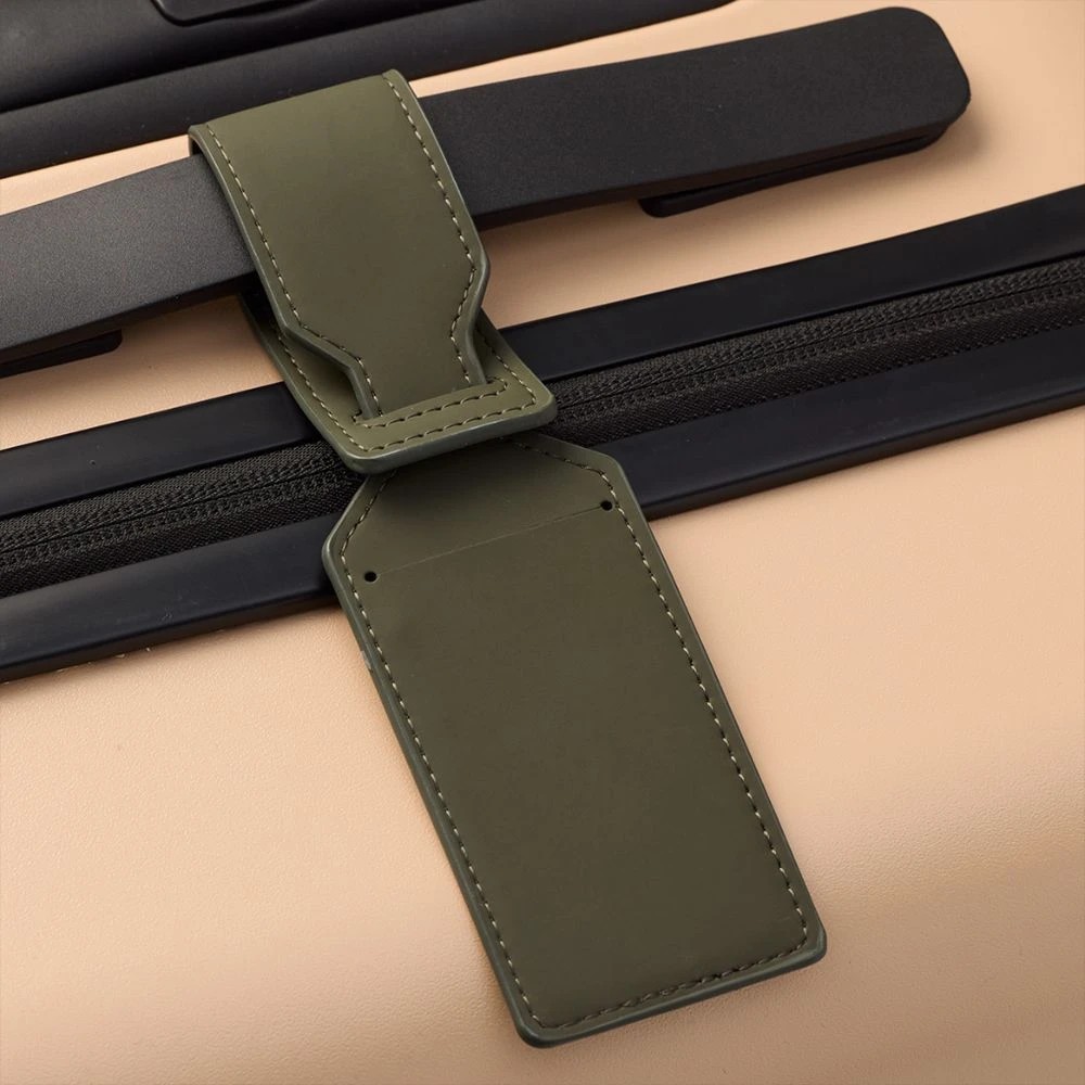 4 Otto On The Go Luggage Tags Green, 4 of 6