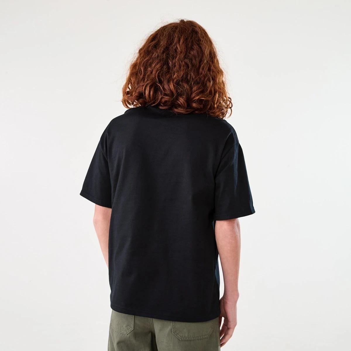 2 Short Sleeve Oversized T-shirt BLACK, 2 of 7