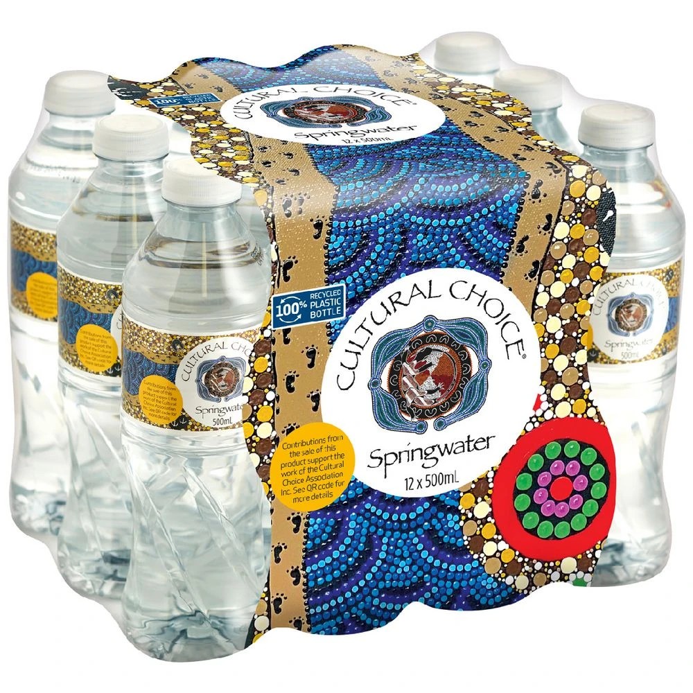 1 Cultural Choice Australian Premium Spring Water 500mL 12 Pack, 1 of 6