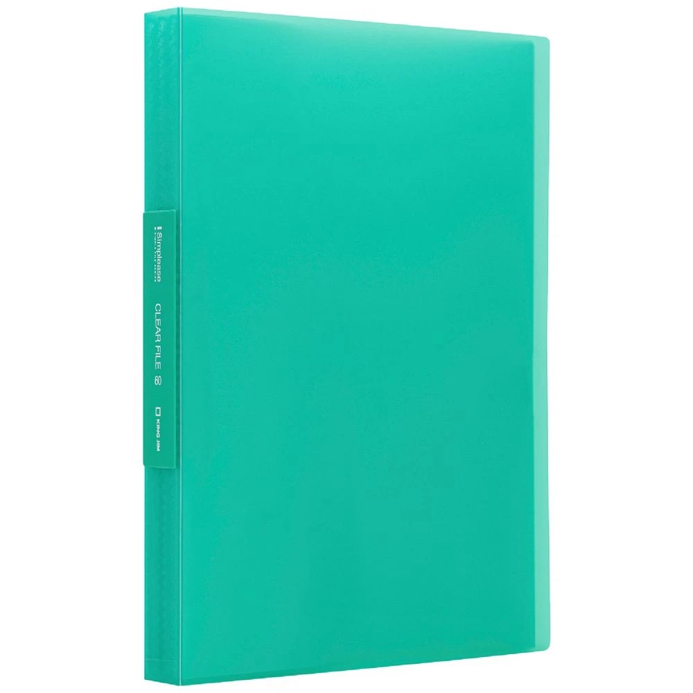 1 King Jim A4 Fixed Display Book 60 Pocket Green, 1 of 3