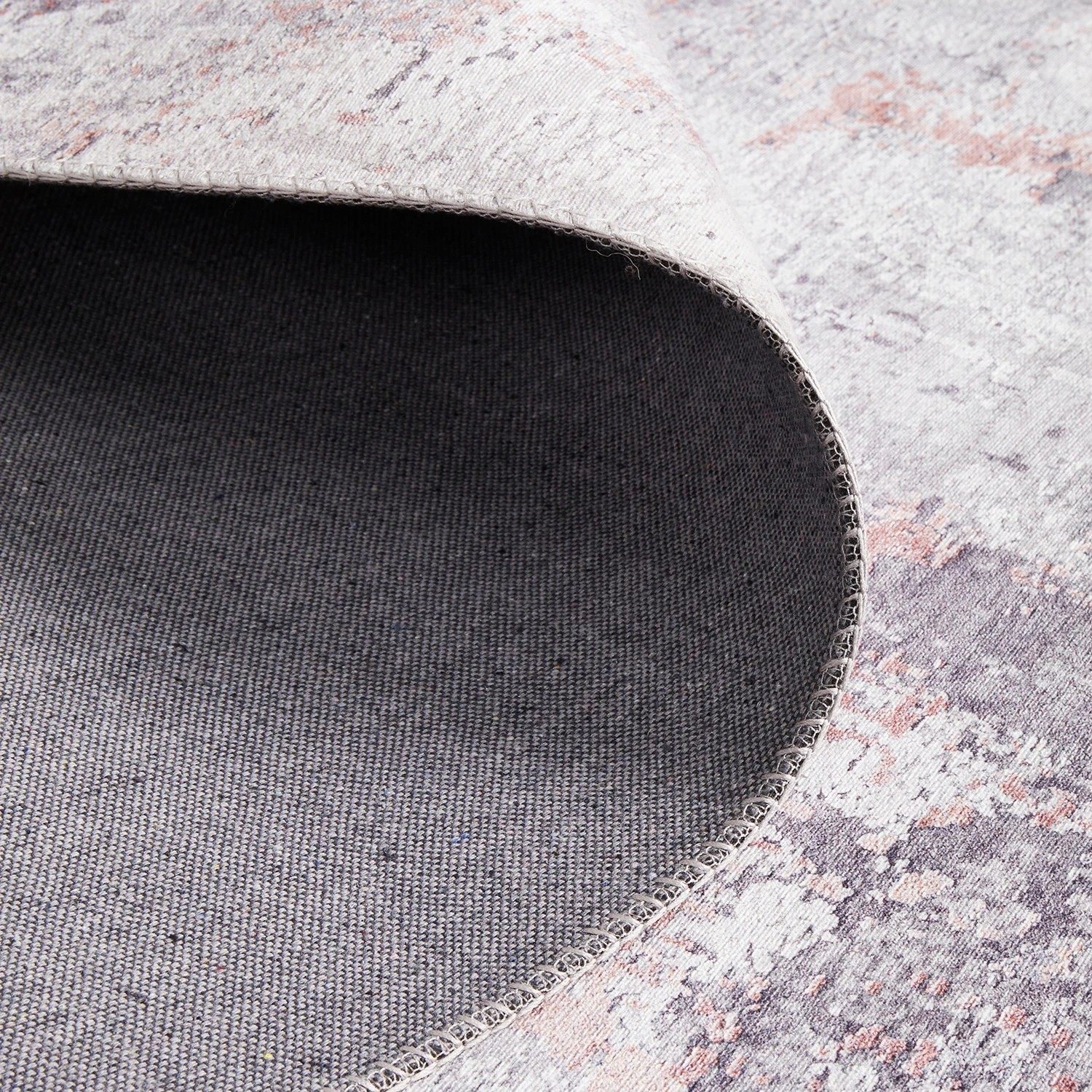 9 Common Ground Rugs Bazaar 156 140x70cm - Small Power Loomed Floor Rug - Pink, 9 of 9