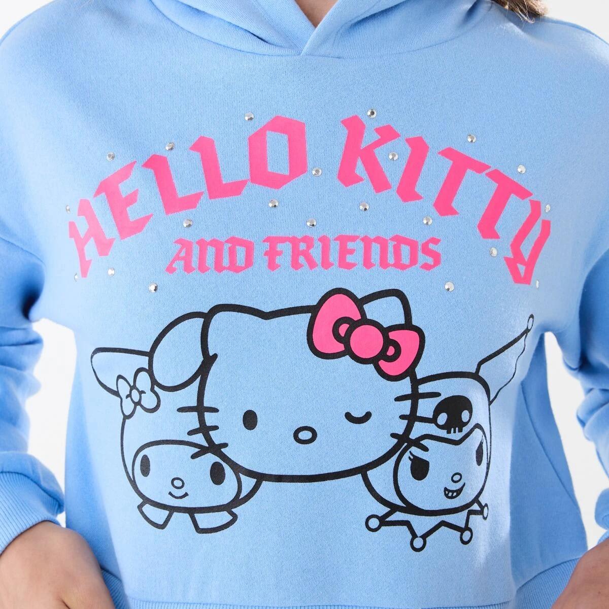 4 Hello Kitty and Friends License Cropped Hoodie Hellokitty, 4 of 8