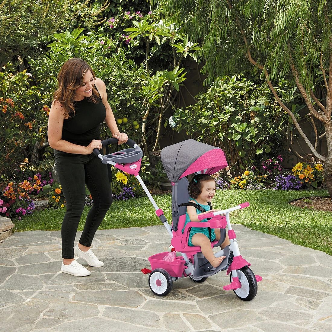 1 Little Tikes 4-in-1 Trike - Pink, 1 of 10
