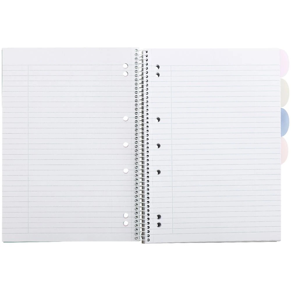 3 Otto A4 5 Subject Book 250 Page Mint, 3 of 6