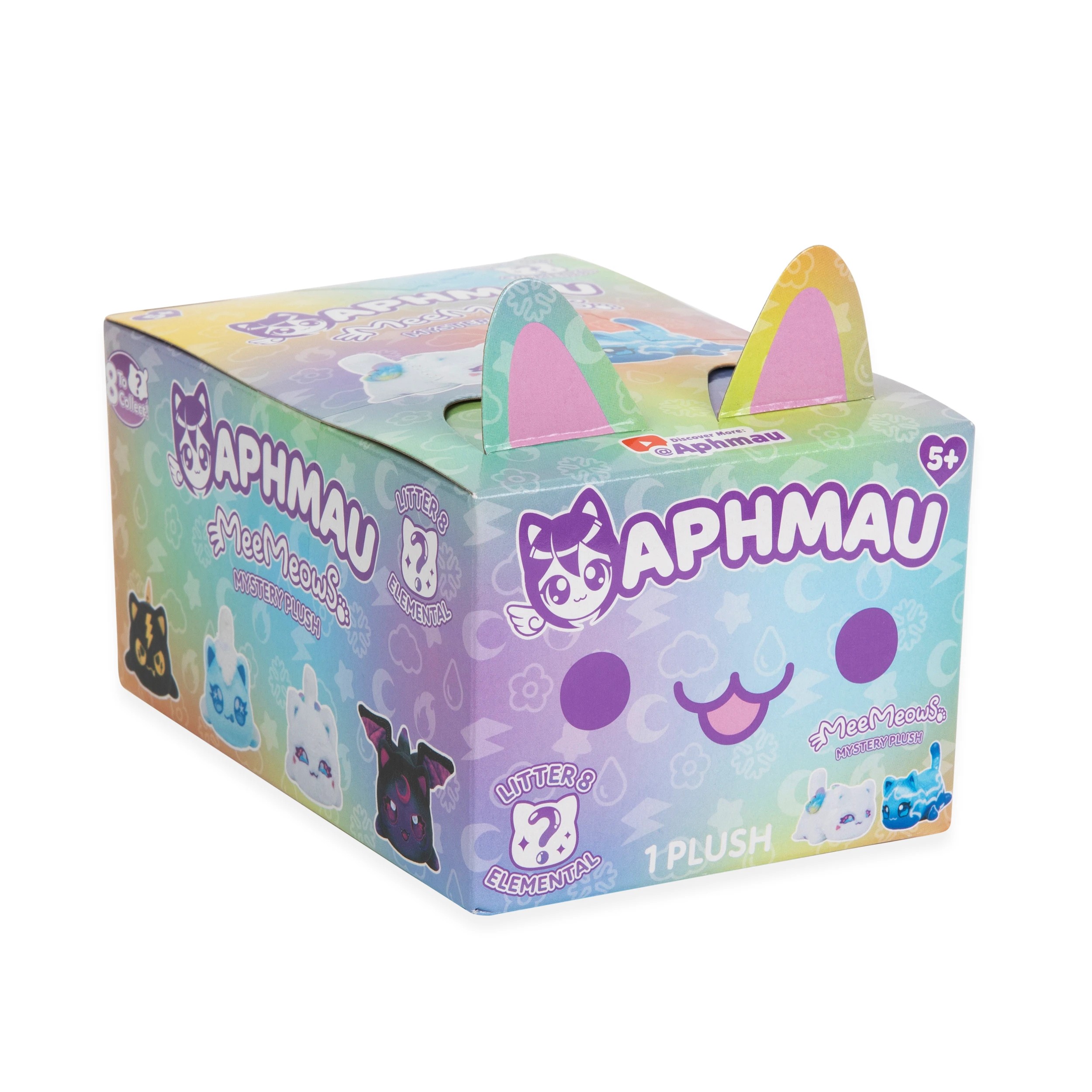 4 15cm Aphmau MeeMeows Litter 8 Mystery Plush Toy: Elemental - Assorted, 4 of 10
