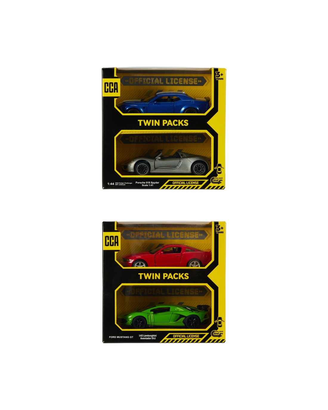 Official License CCA Twin Packs Action Vehicle - Assorted - Kmart