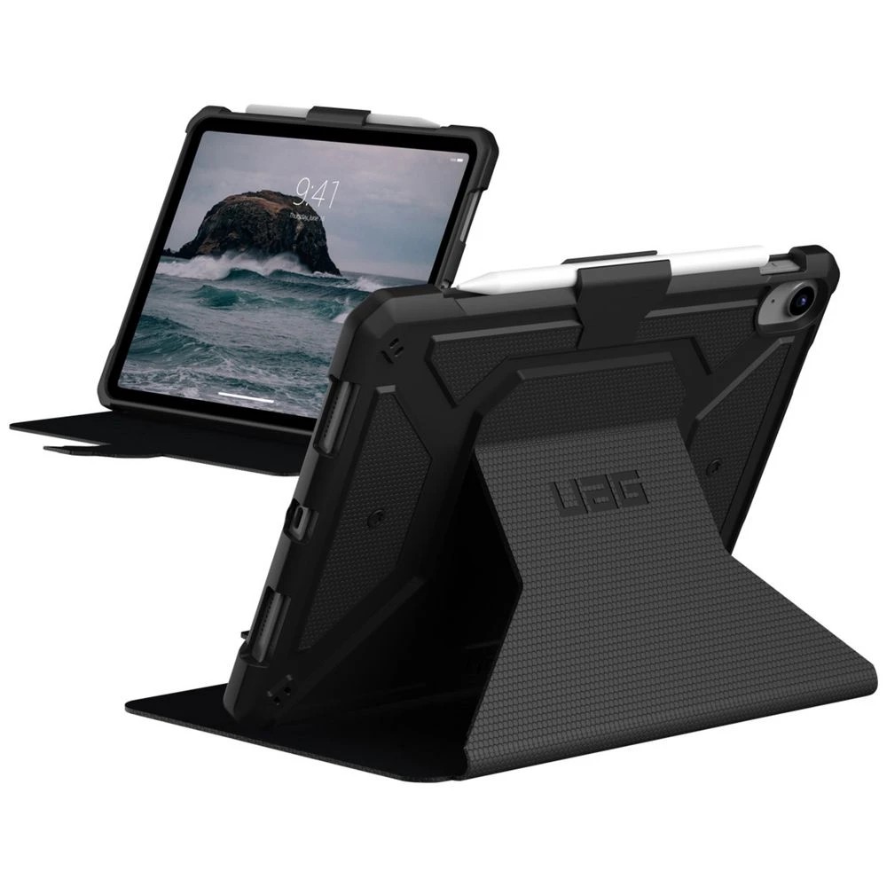 2 Urban Armor Gear Metropolis Smart Folio Case For iPad 10.9inch 10th Gen Protective Cover Black, 2 of 3