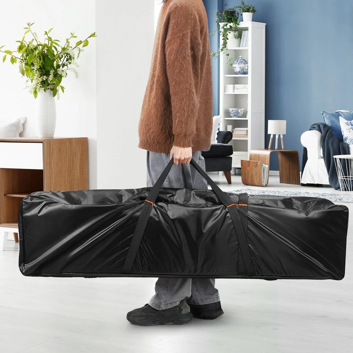 3 MELODIC Electric Piano Storage Bag Padded Portable Gig Bag Oxford Cloth, 3 of 4
