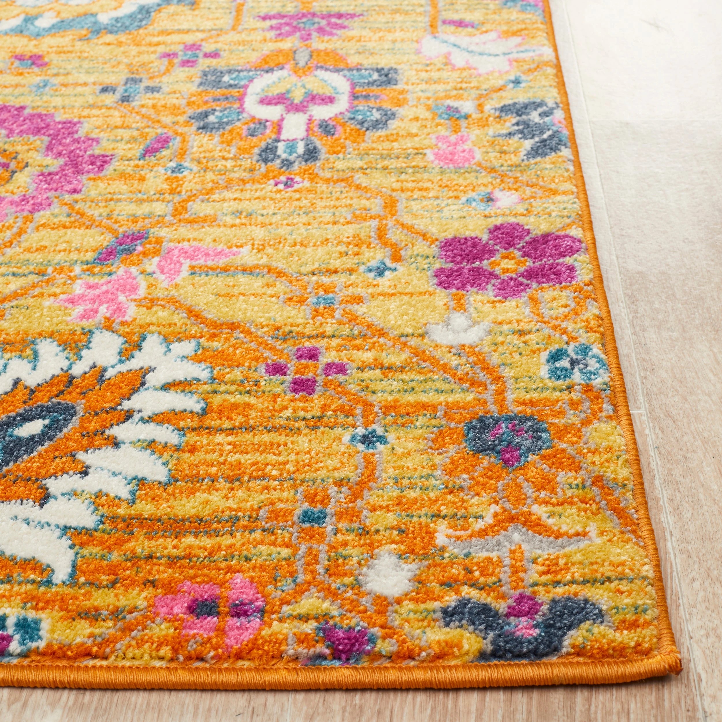 4 Common Ground Rugs Atlas 210 330x240cm - Extra Large Floor Rug - Orange, 4 of 7