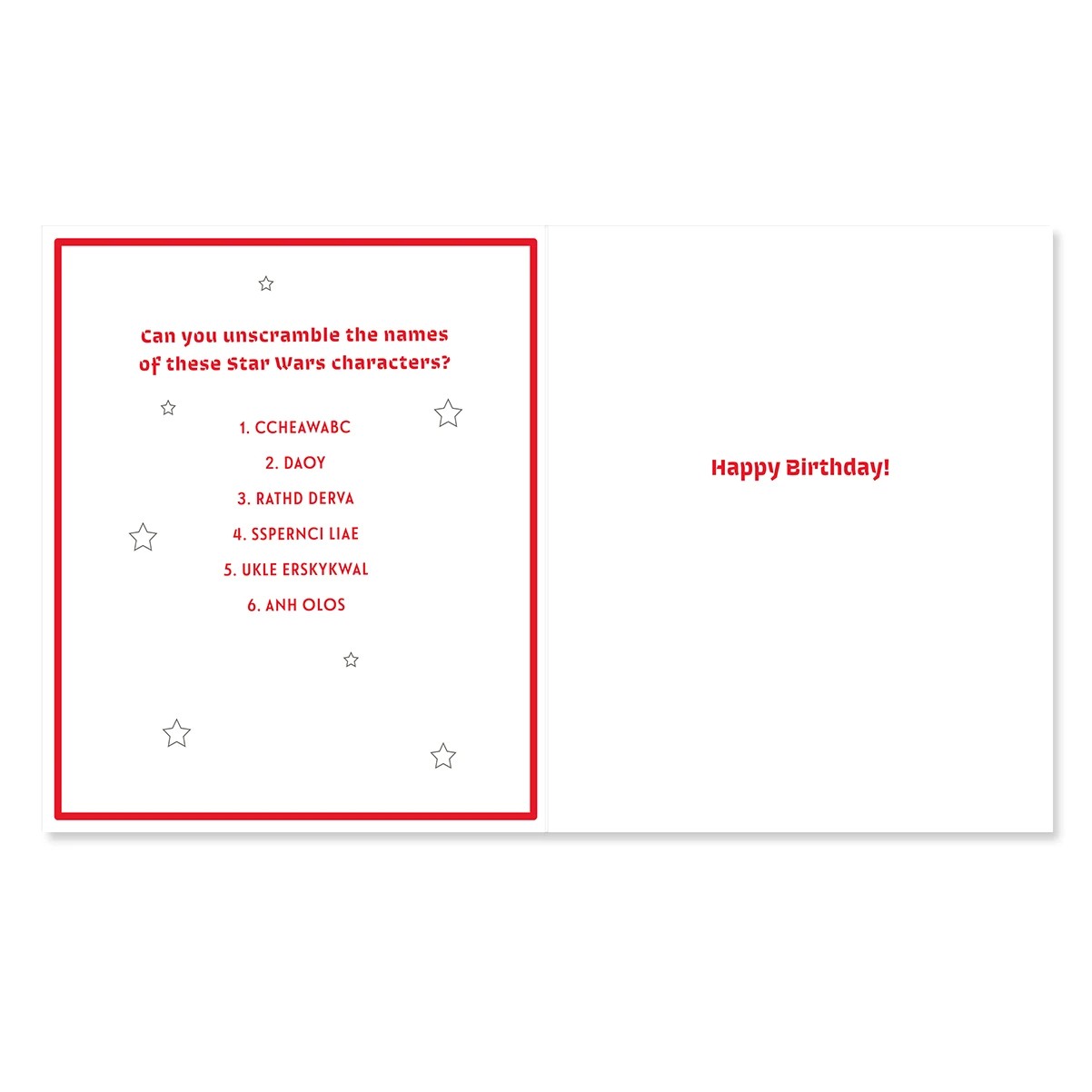 2 Hallmark Birthday Card for Kids - Star Wars, 2 of 3