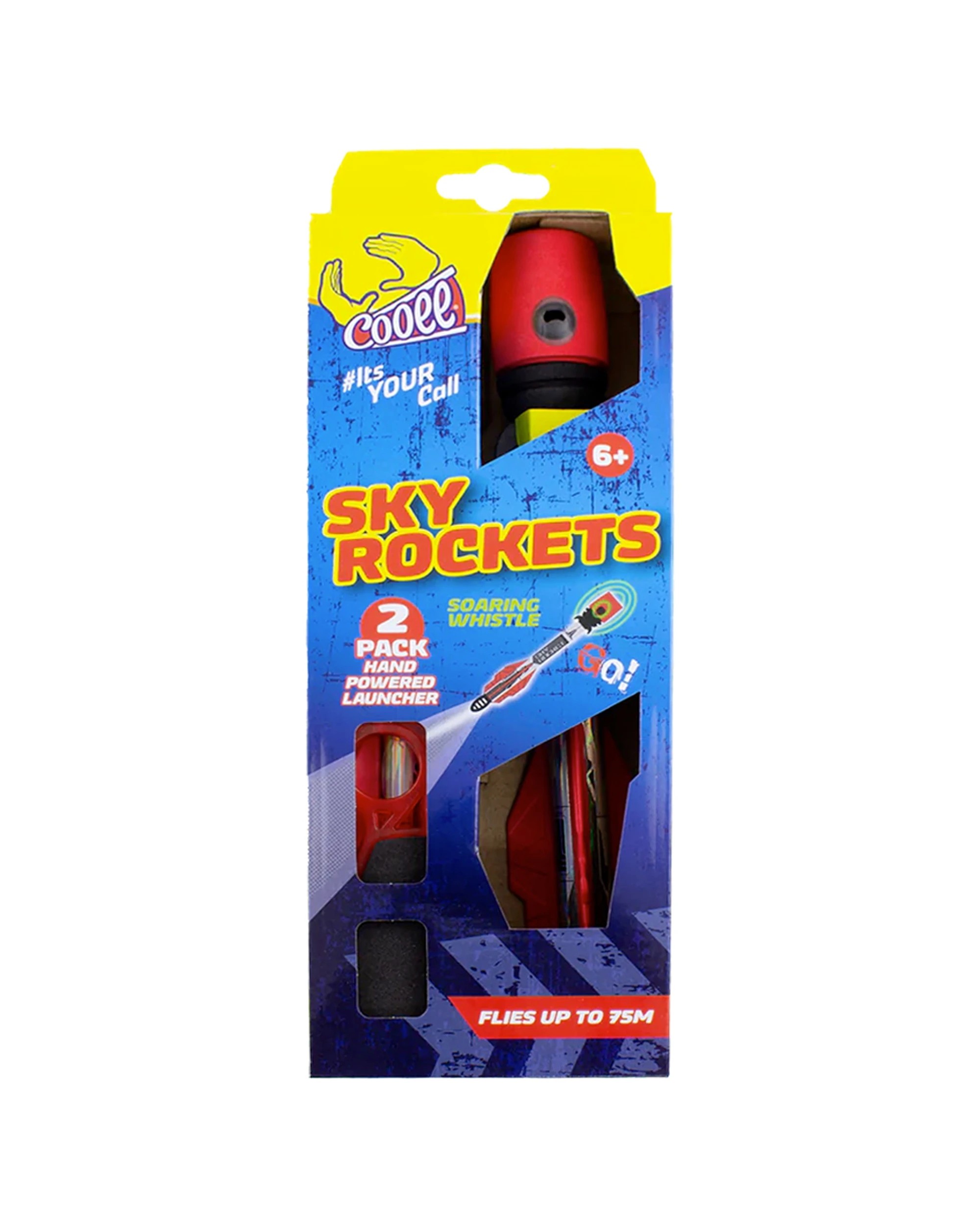 1 Cooee 3pc Cooee Sky Rockets Hand Launcher Backyard Game Outdoor Toy Set - Multi, 1 of 2