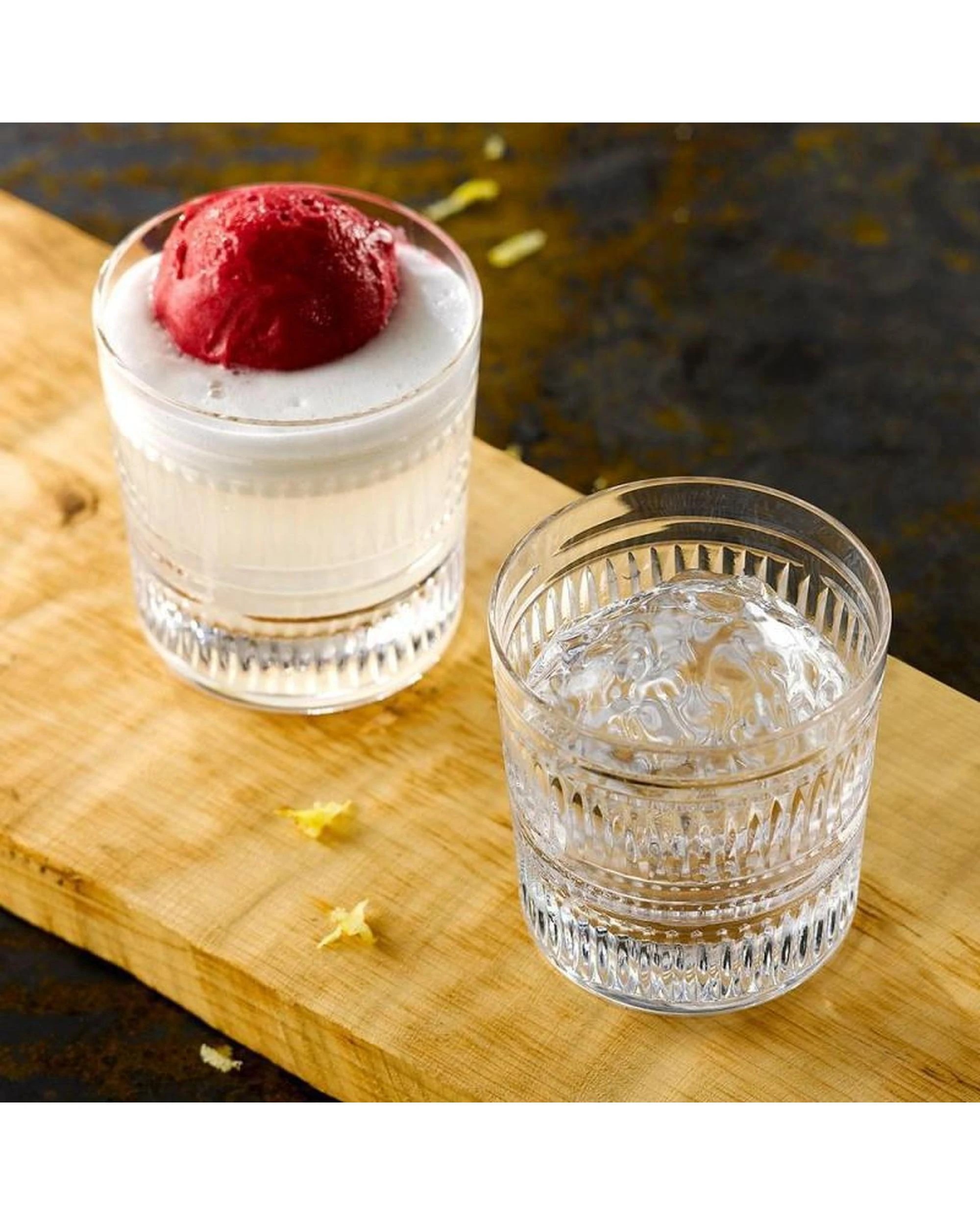 3 Royal Doulton R&D Collection Radial Tumbler Pair  Set of 2 - Clear, 3 of 5