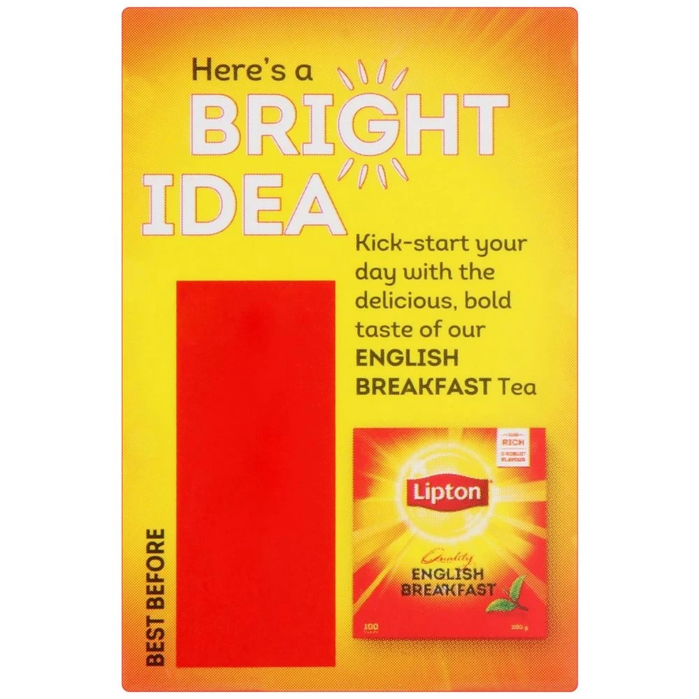 6 Lipton Quality Black Tea Bags 100 Pack, 6 of 6