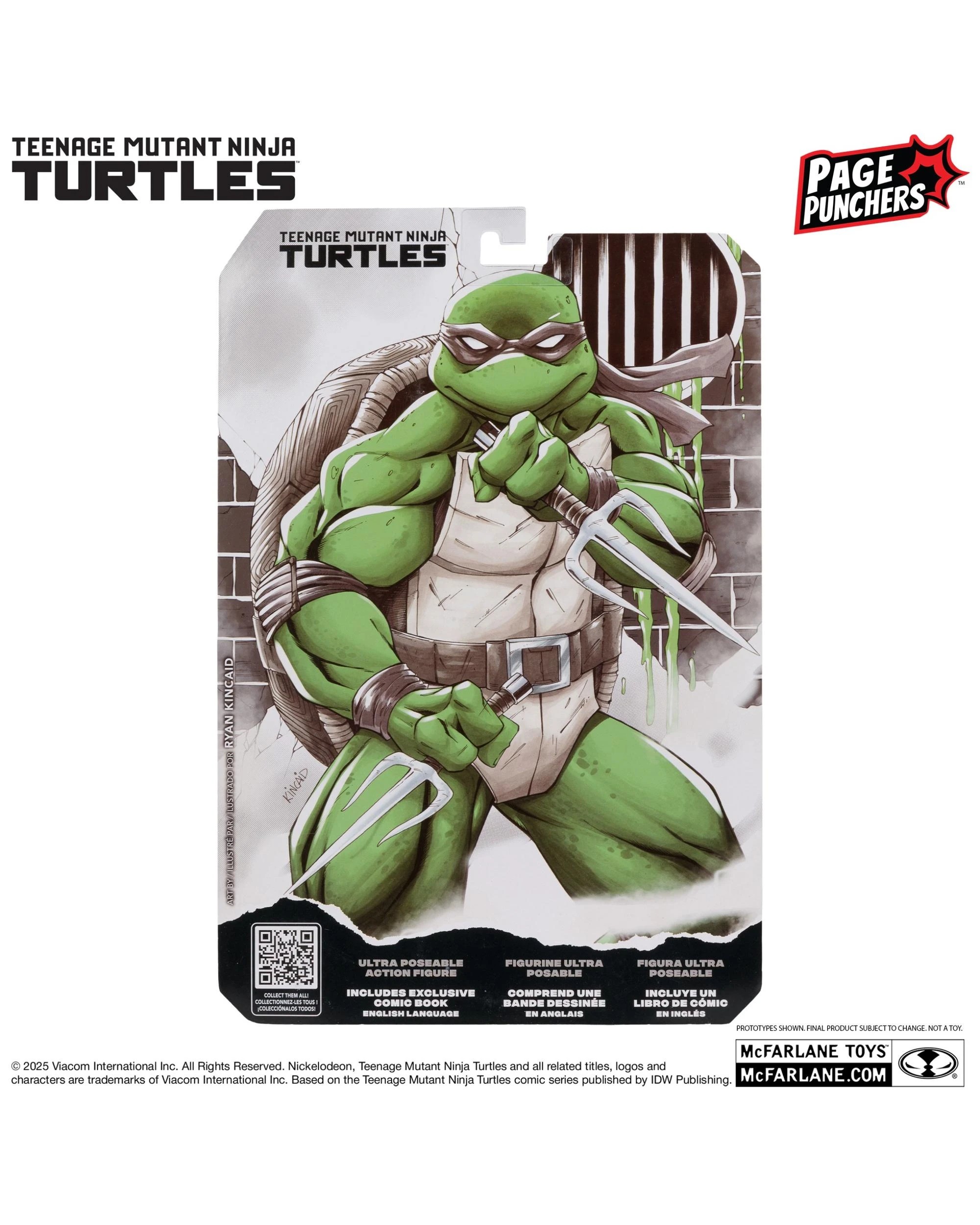 9 Teenage Mutant Ninja Turtles Raphael Black White and Green Page Punchers Red Platinum Edition 5 inch Figure With Comic, 9 of 9