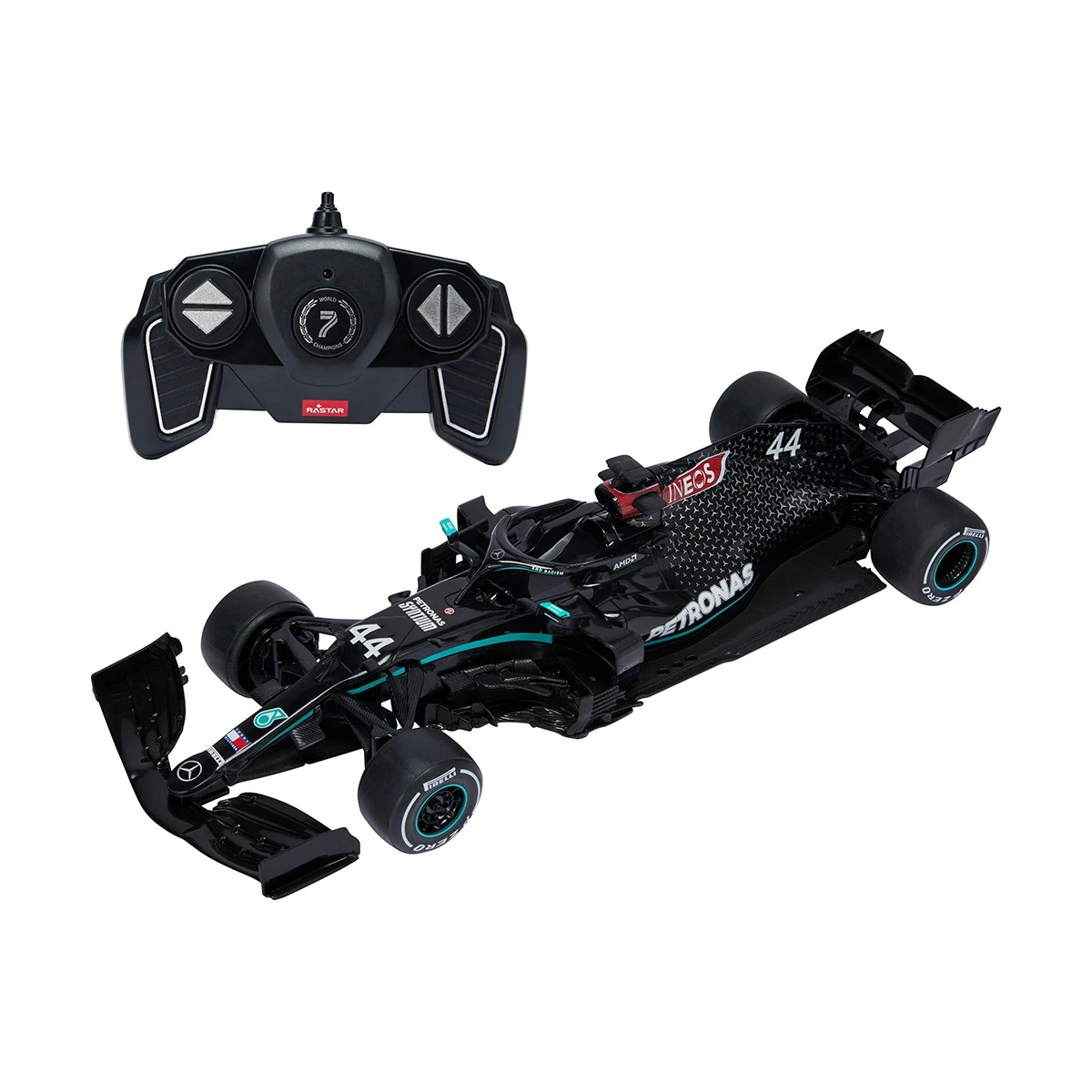 1 Rastar R/C 1:18 Mercedes-AMG F1 W11 EQ Performance Car, 1 of 8