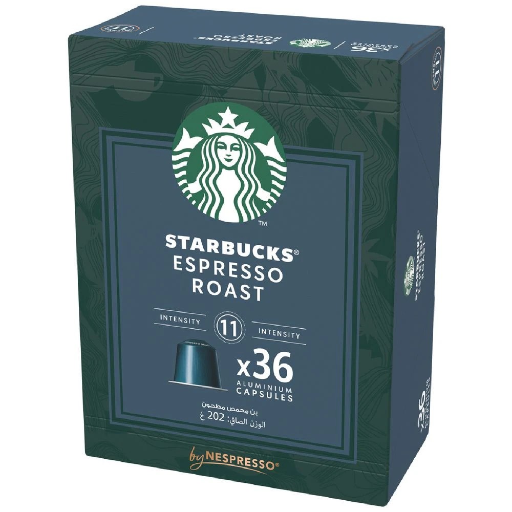 2 Nespresso Starbucks Dark Espresso Roast Capsules 36 Pack, 2 of 4