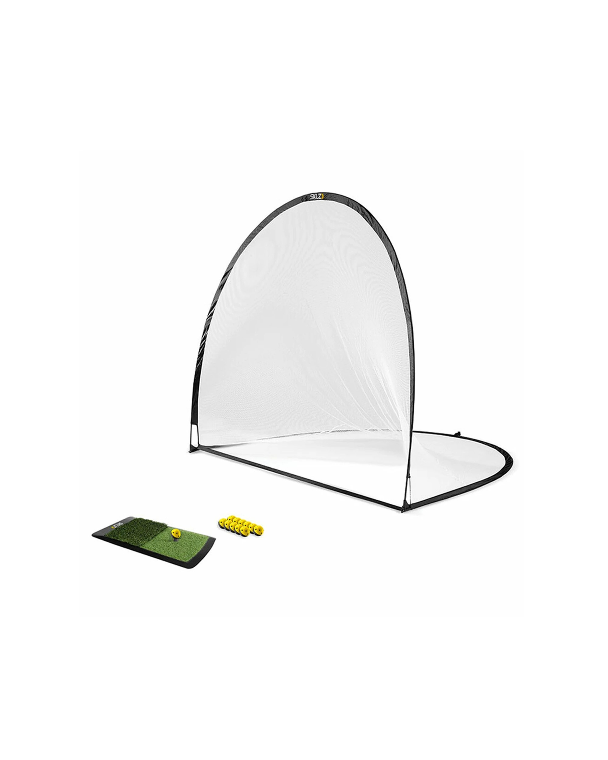 1 Sklz Home Driving Range Golf Kit Practice Net Impact Balls Launch Pad Tees - Clear, 1 of 4