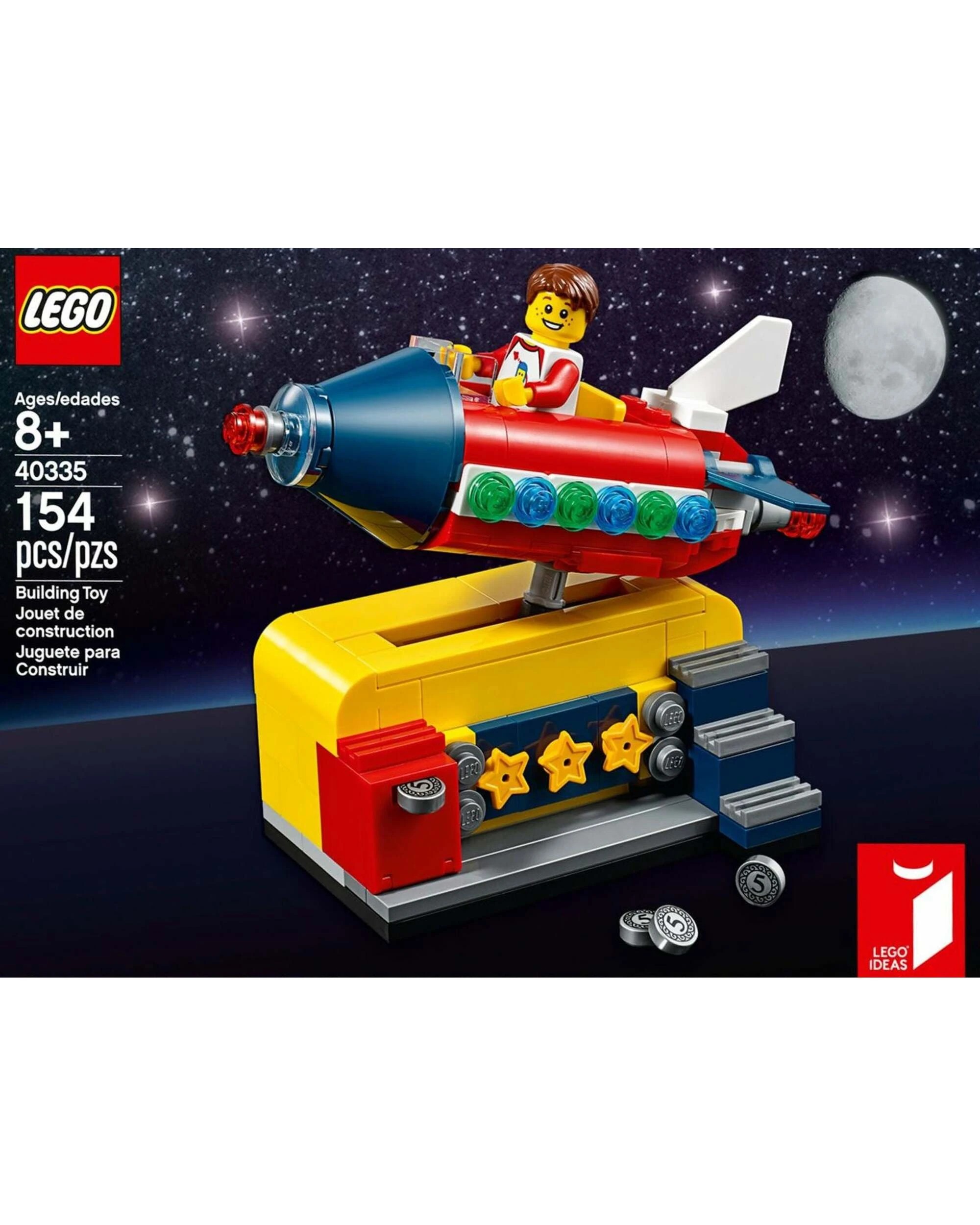 1 LEGO 40335 Space Rocket Ride, 1 of 4