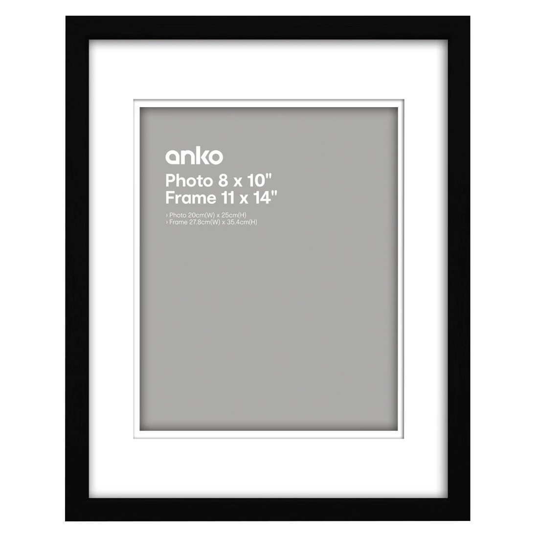 1 Nice Photo Frame - Black, 1 of 2