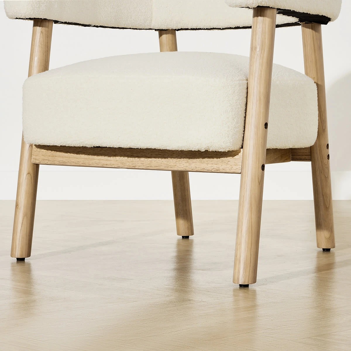 8 Cora Boucle Lounge Chair, 8 of 9