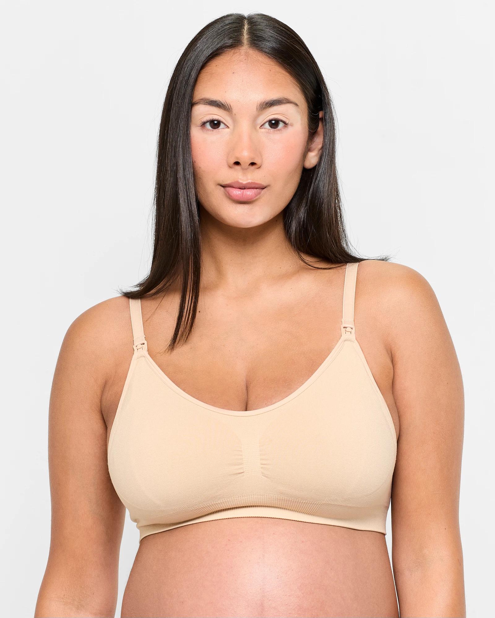 1 Target Maternity Seamfree Wirefree Bra SKIN, 1 of 4