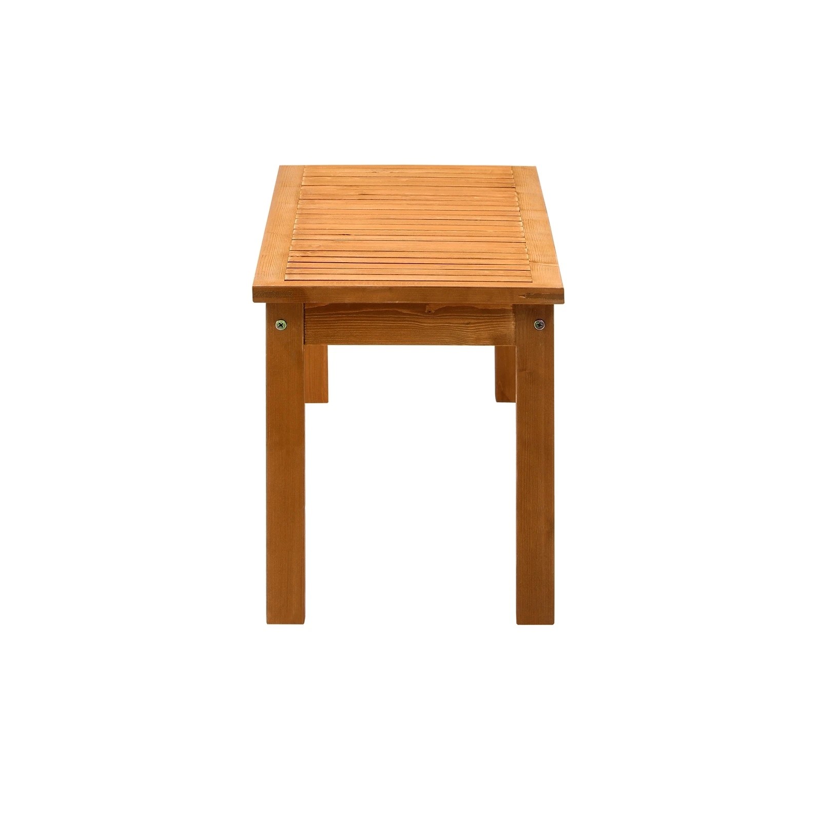 6 Livsip 120cm Garden Bench Outdoor Slatted Seat
 - Natural, 6 of 9