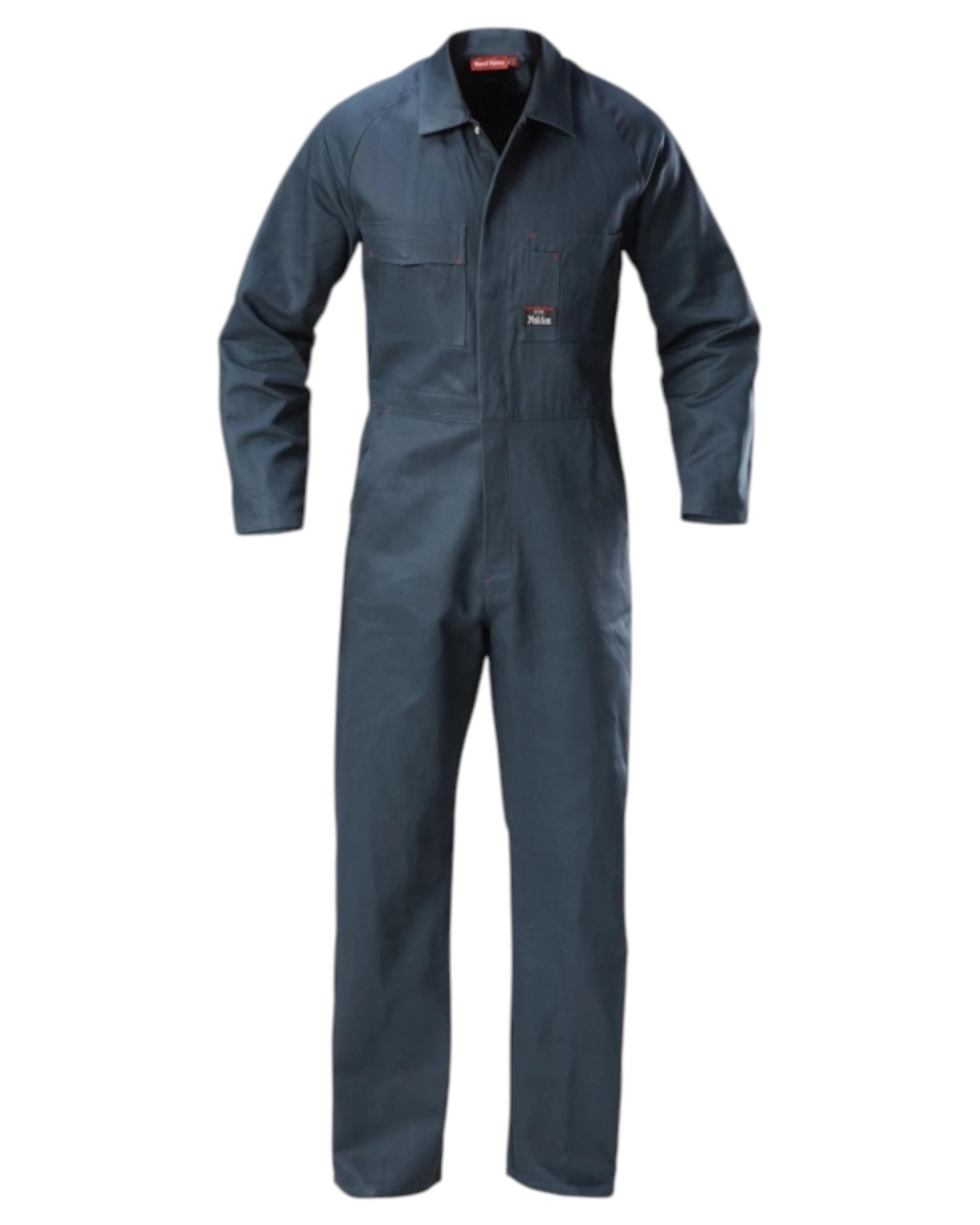 1 Hard Yakka Mens Foundations Cotton Drill Coverall Green GREEN, 1 of 1