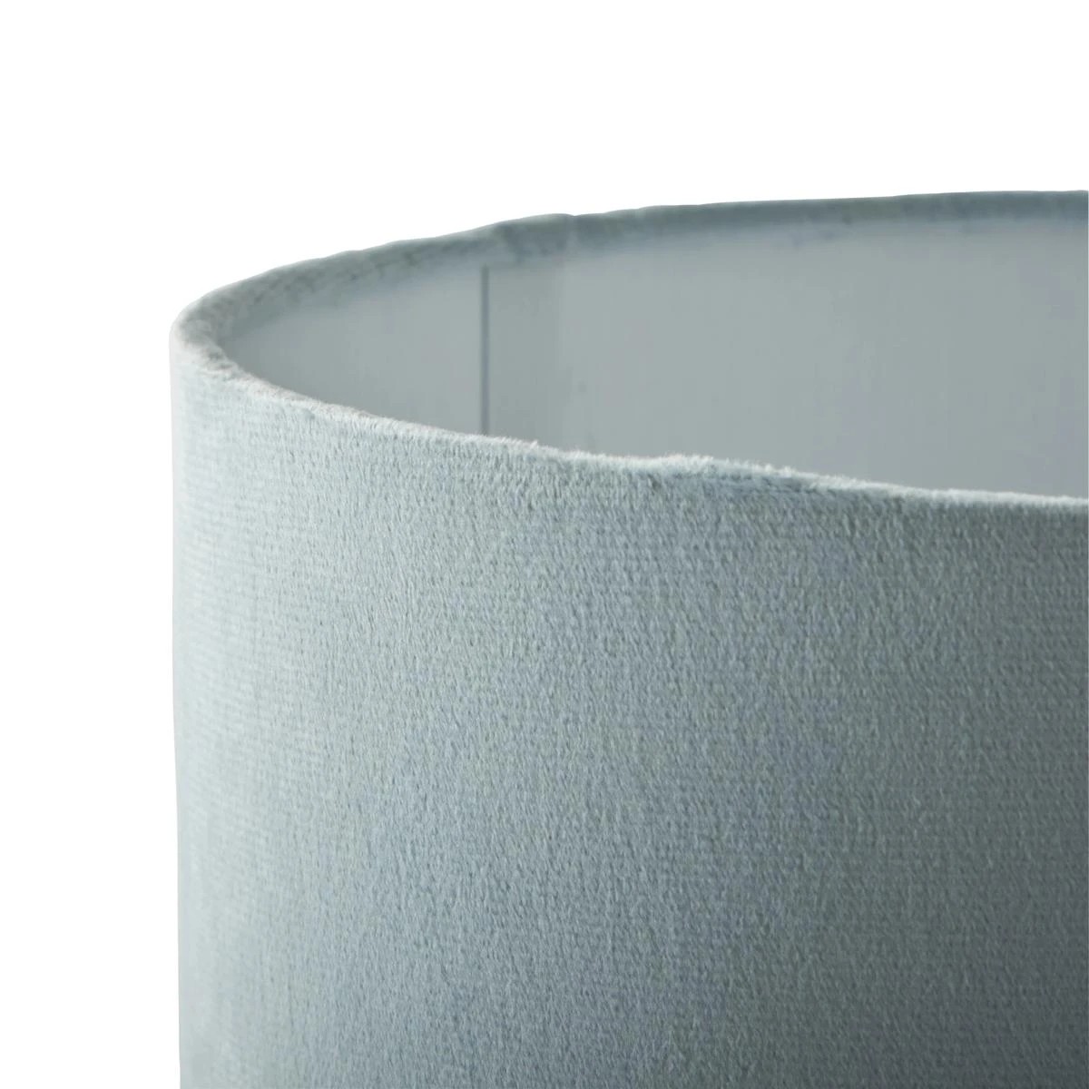 5 Leona Velvet Table Lamp - Blue, 5 of 7