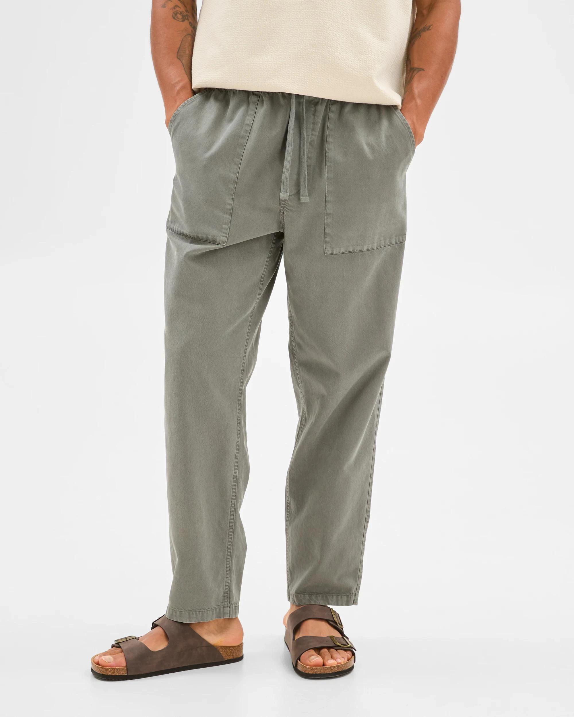 3 Target Australian Cotton Blend Beach Pants SAGE, 3 of 6