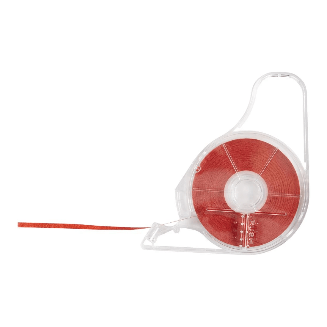 3 J.Burrows Grid Tape 2mm x 20m Red, 3 of 3