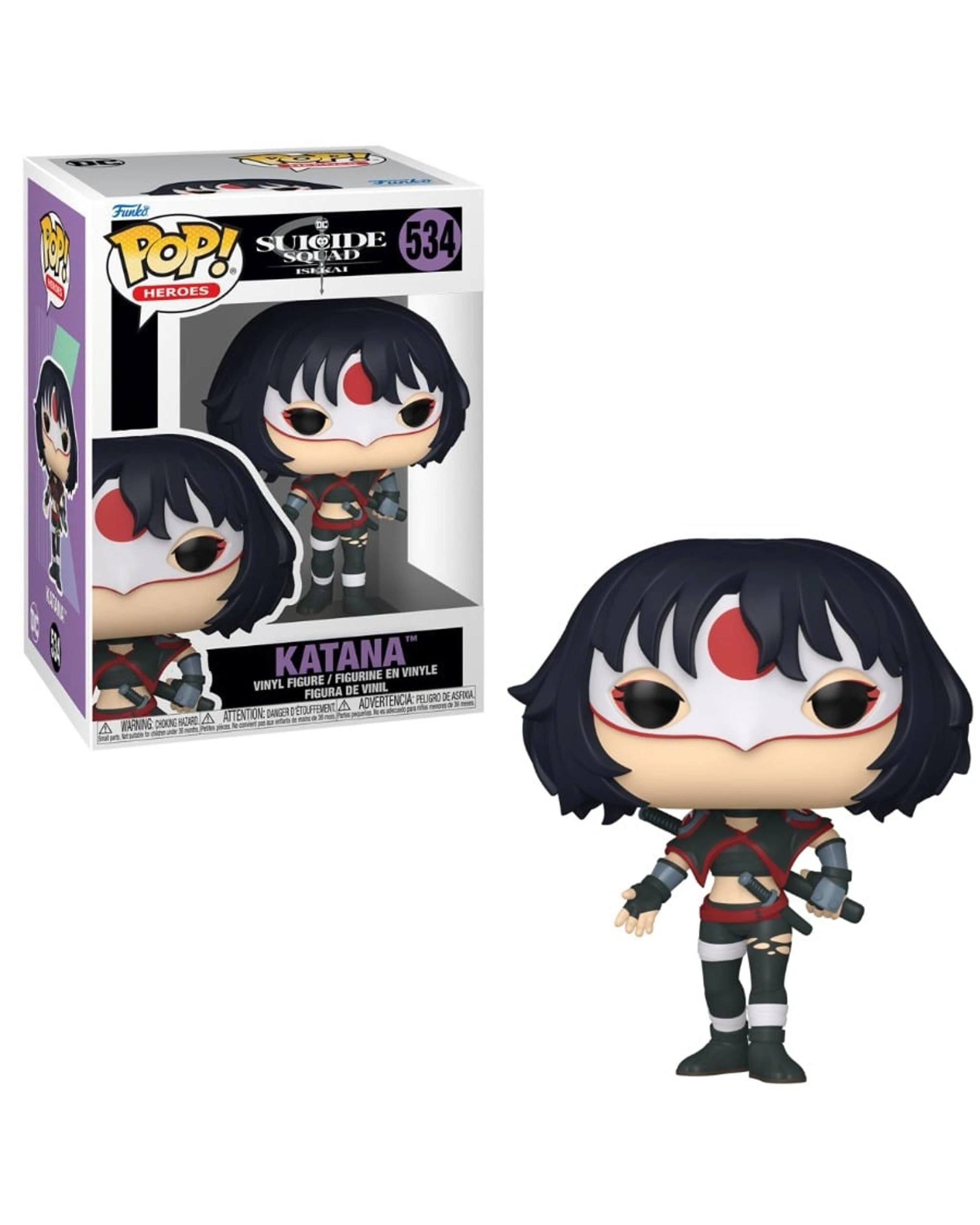 1 DC Suicide Squad Isekai Katana Funko POP! Vinyl, 1 of 1