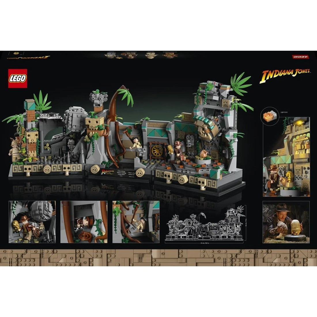 9 LEGO Indiana Jones Temple of the Golden Idol 77015, 9 of 9