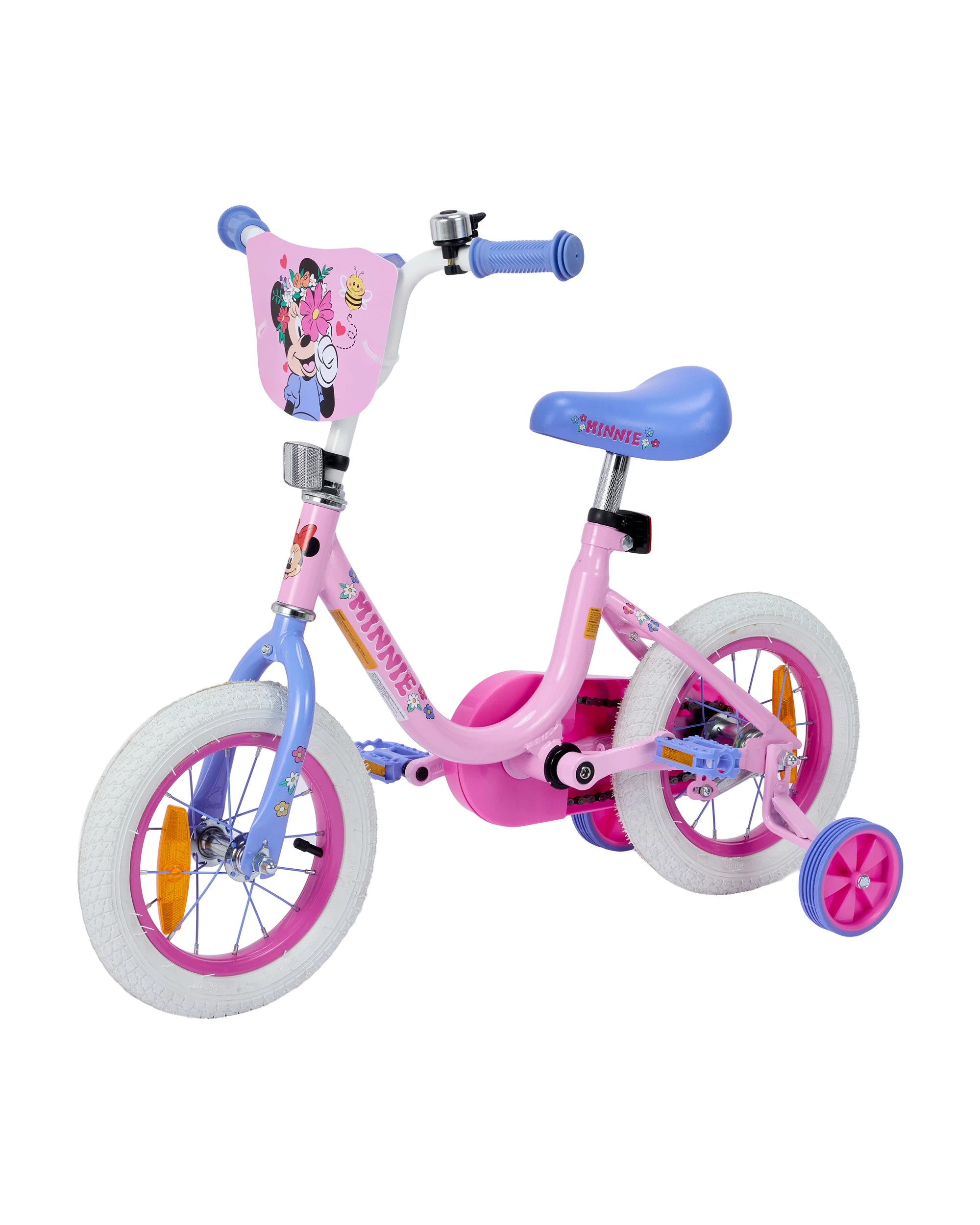 1 Disney Minnie Mouse 30cm Balance Bike to Bike, 1 of 9