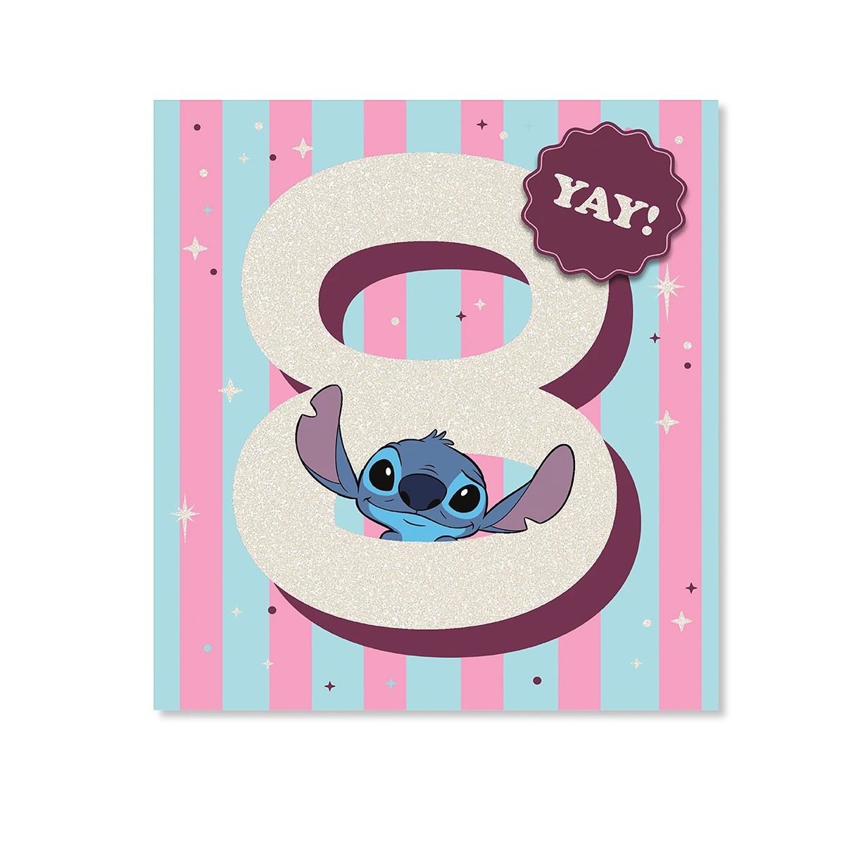 3 Hallmark 8th Birthday Card - Stitch, 3 of 3