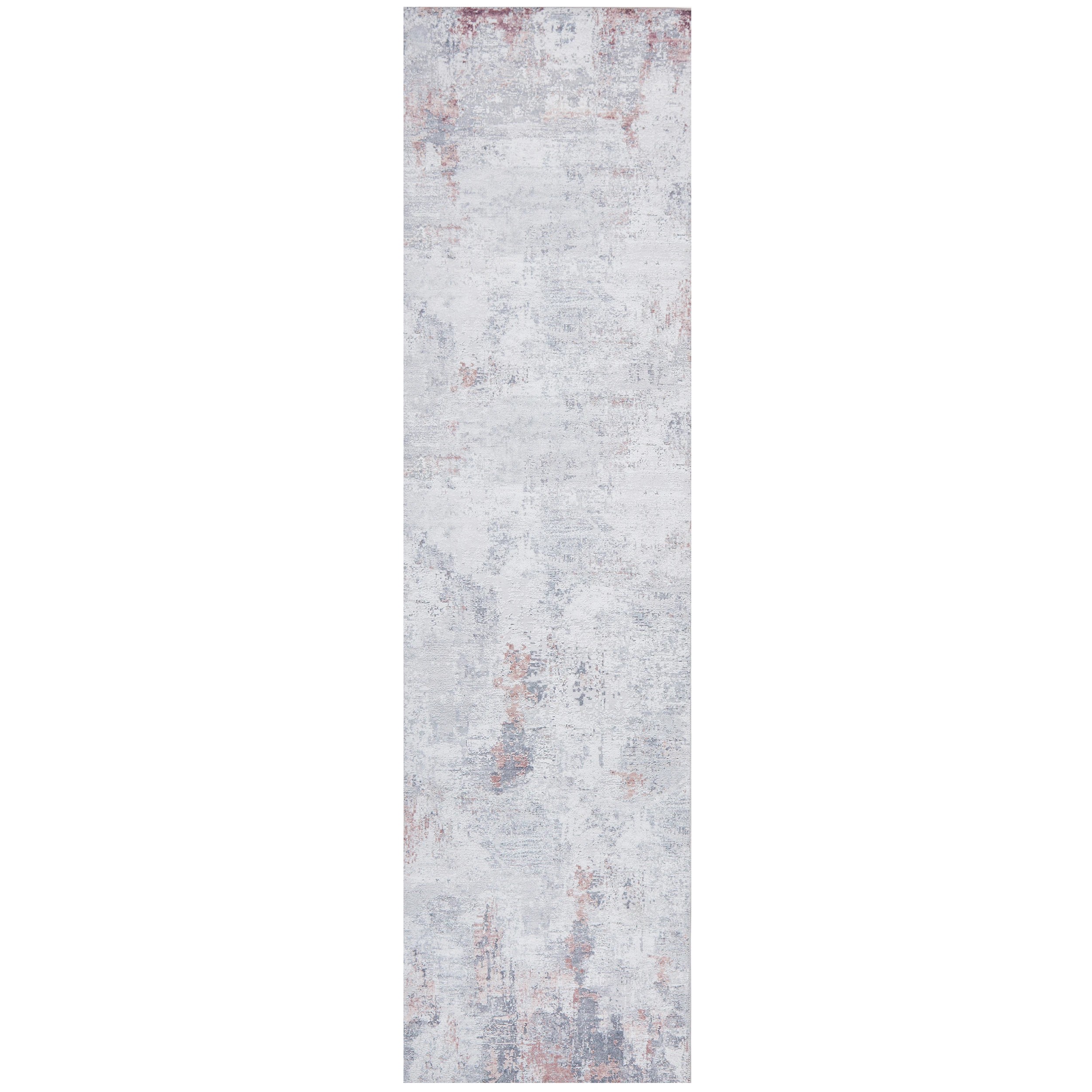 3 Common Ground Rugs Bazaar 156 200x80cm - Small Runner Rug - Silver, 3 of 8