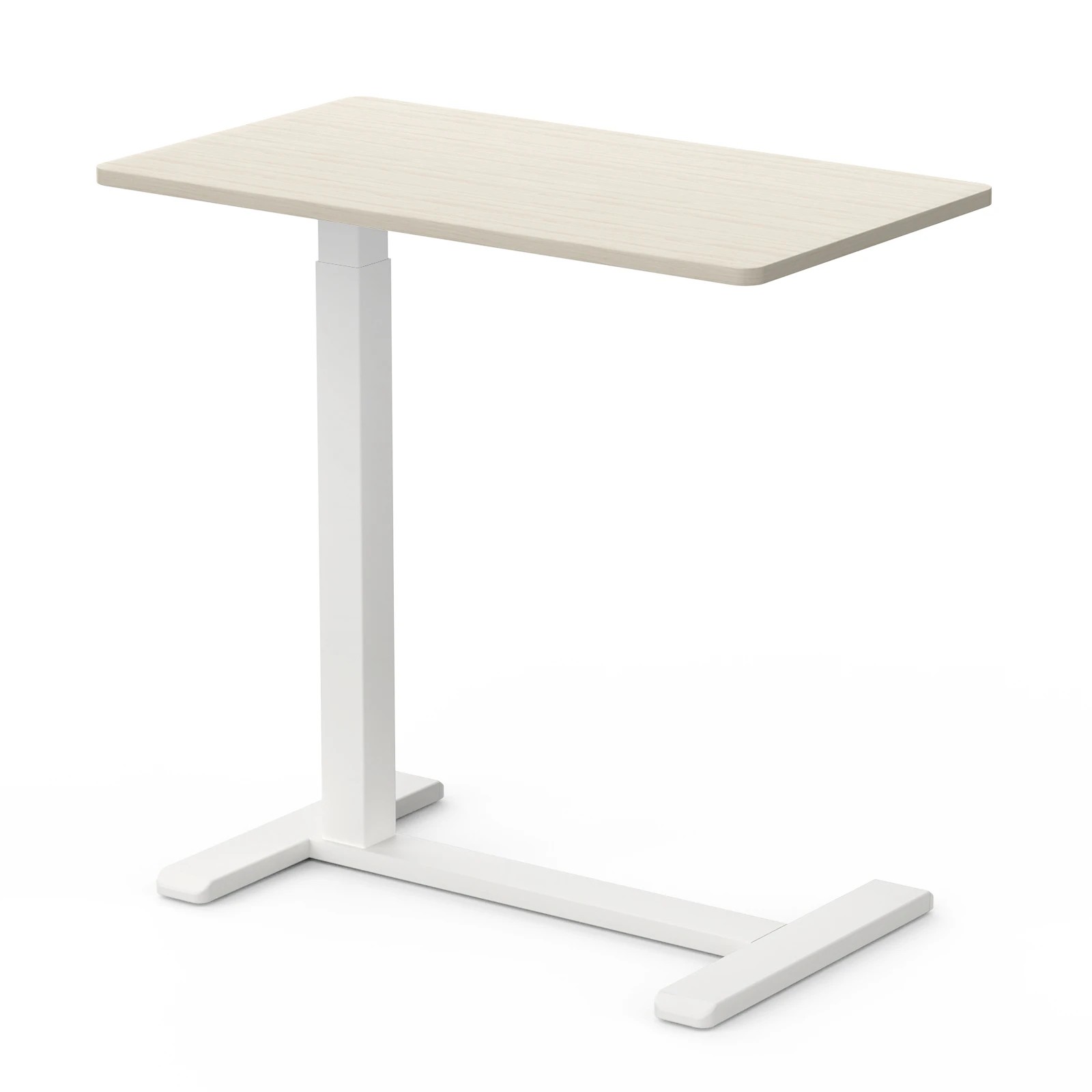 1 Advwin Mobile Standing Desk Pneumatic Height Adjustable Laptop Desk 70cm - Black, 1 of 8
