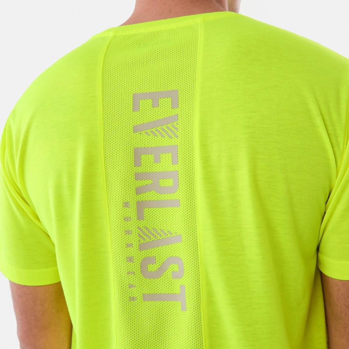6 Everlast Mens Workwear Hi-Visibility T-shirt FLURO YELLOW, 6 of 7