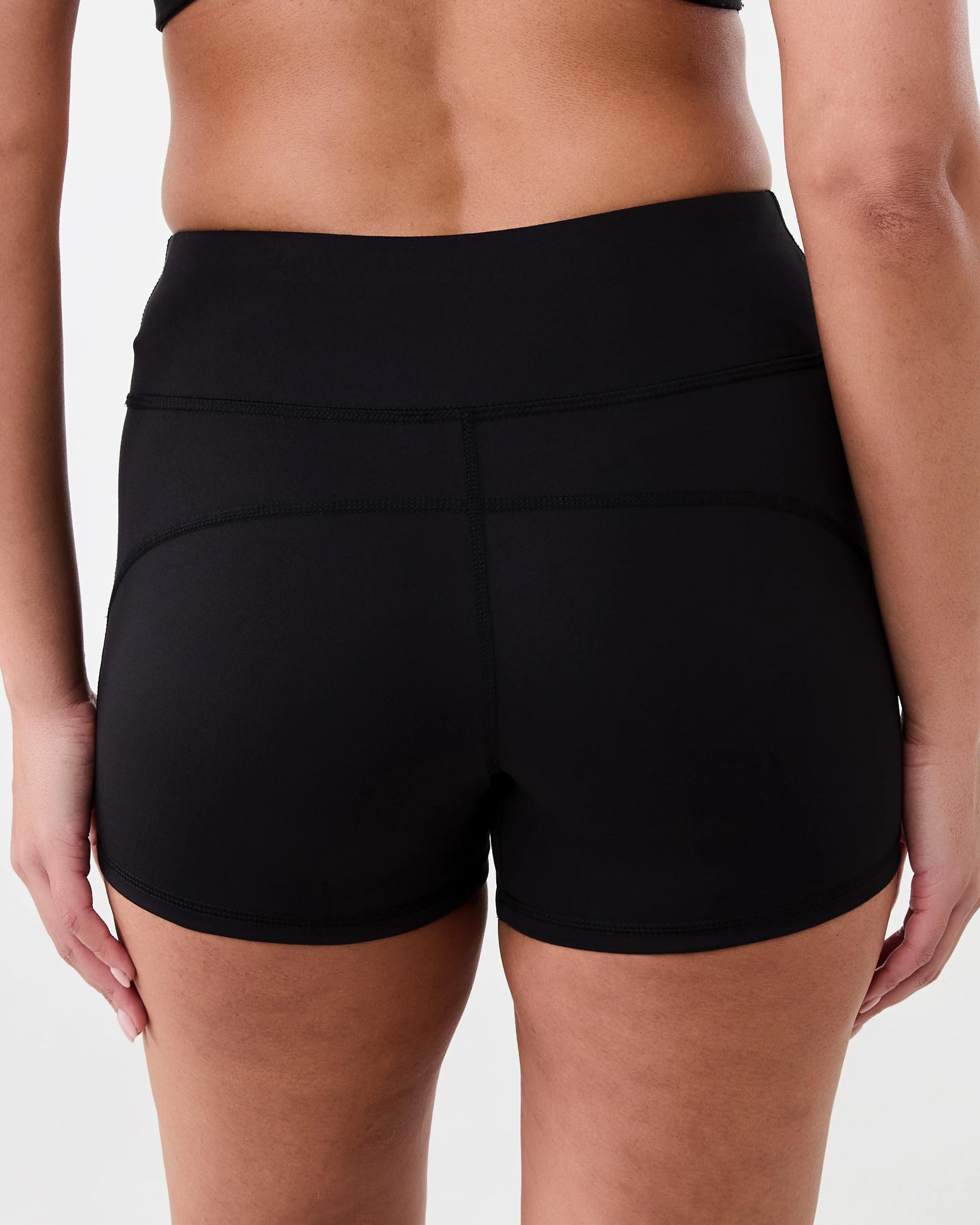 3 Active Womens Micro Bike Shorts BLACK, 3 of 6