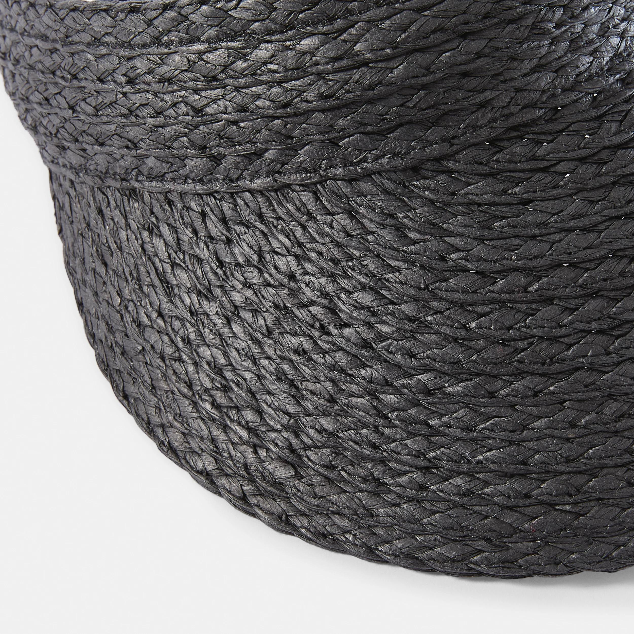 3 Braided Visor BLACK, 3 of 3